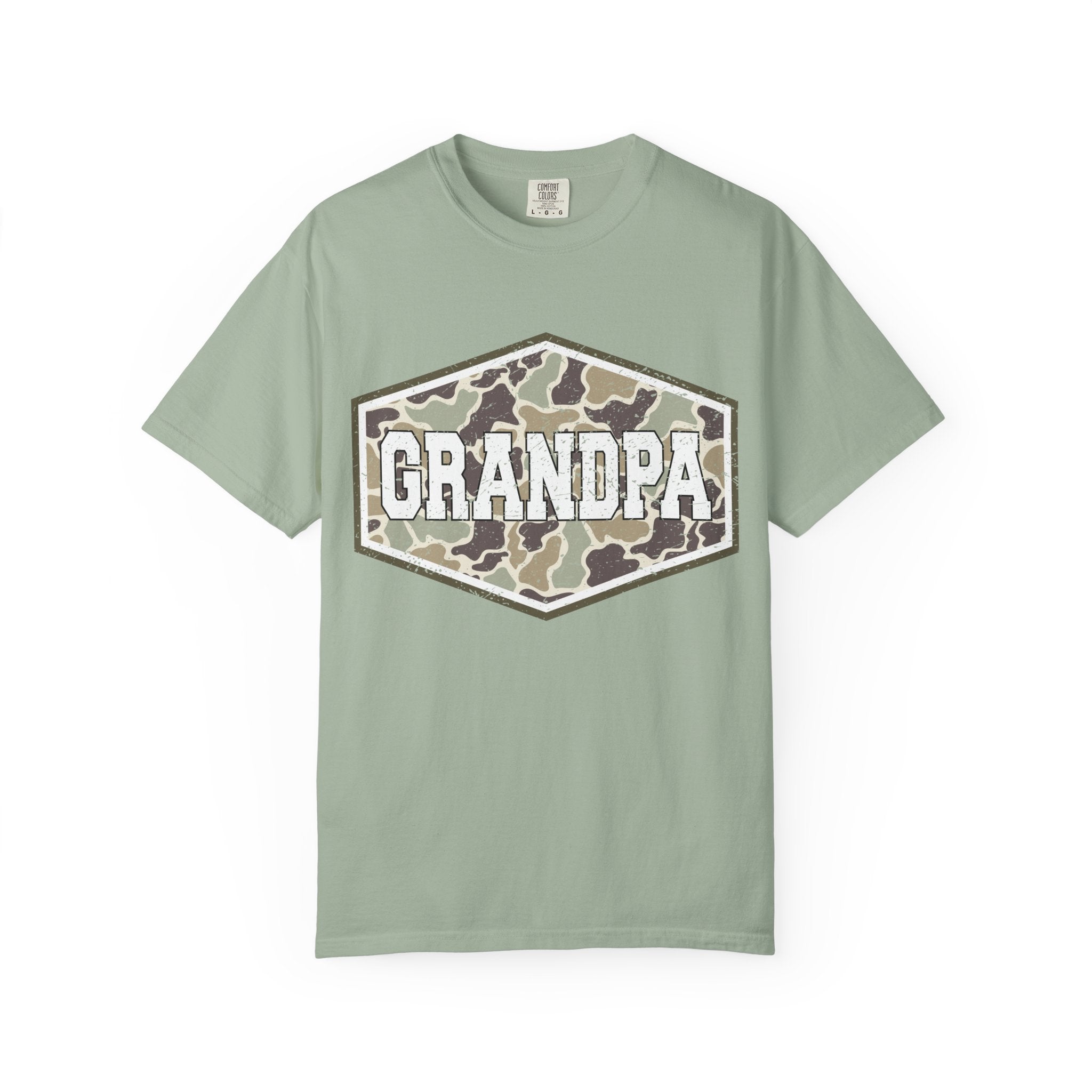 Grandpa Camo Patch T-Shirt