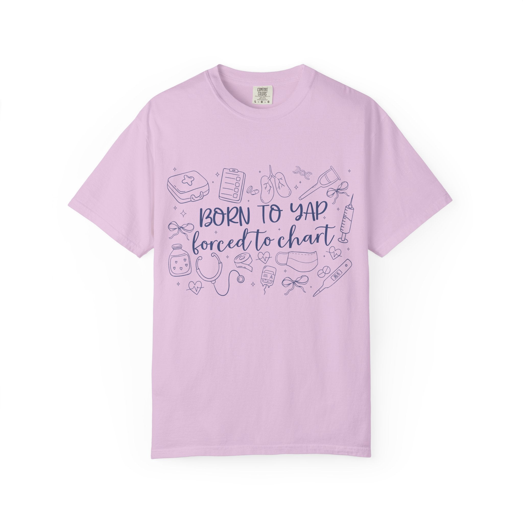 "Born to Yap, Forced to Chart" T-Shirt