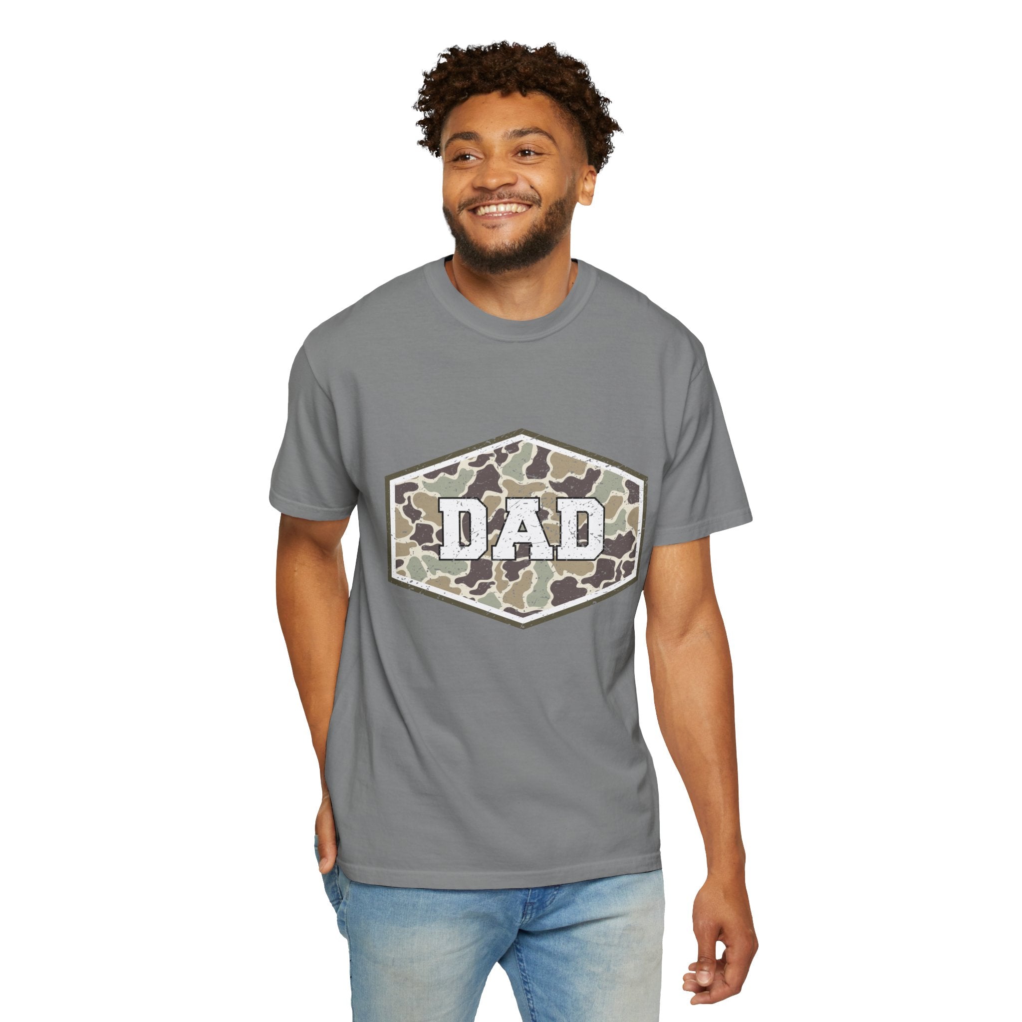 Dad Camo Patch T-Shirt
