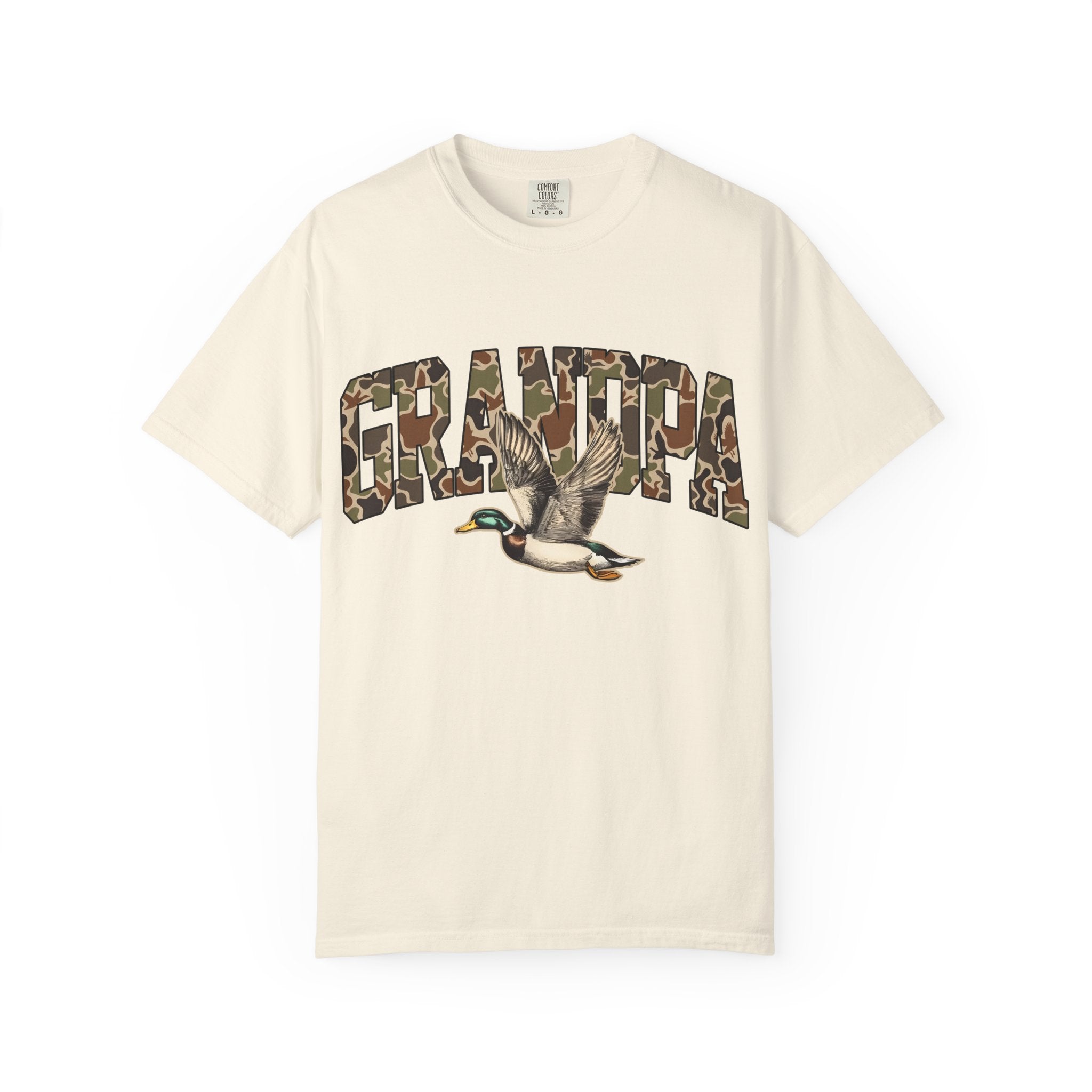 Grandpa Camo Duck T-Shirt