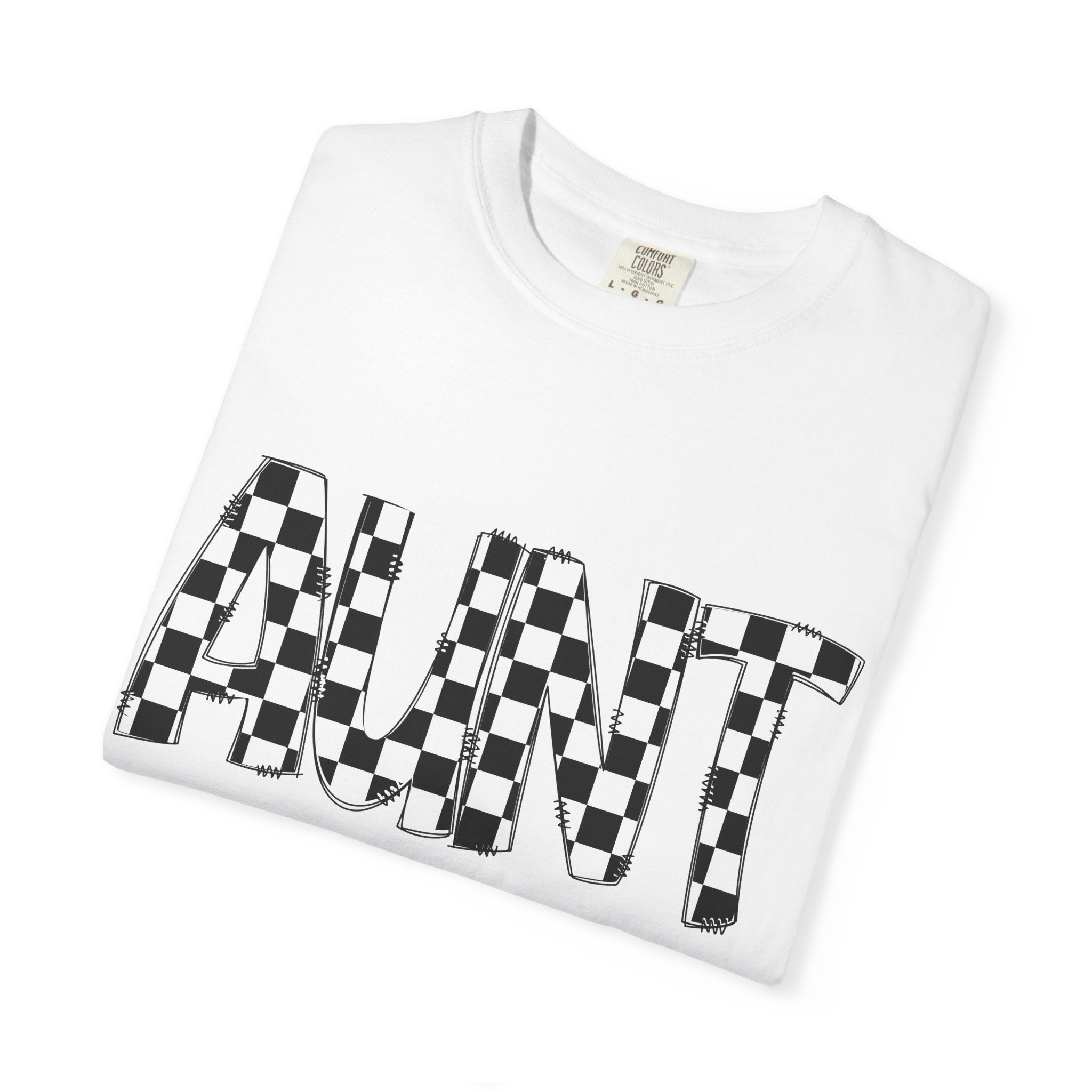 Aunt Checkerboard T-Shirt