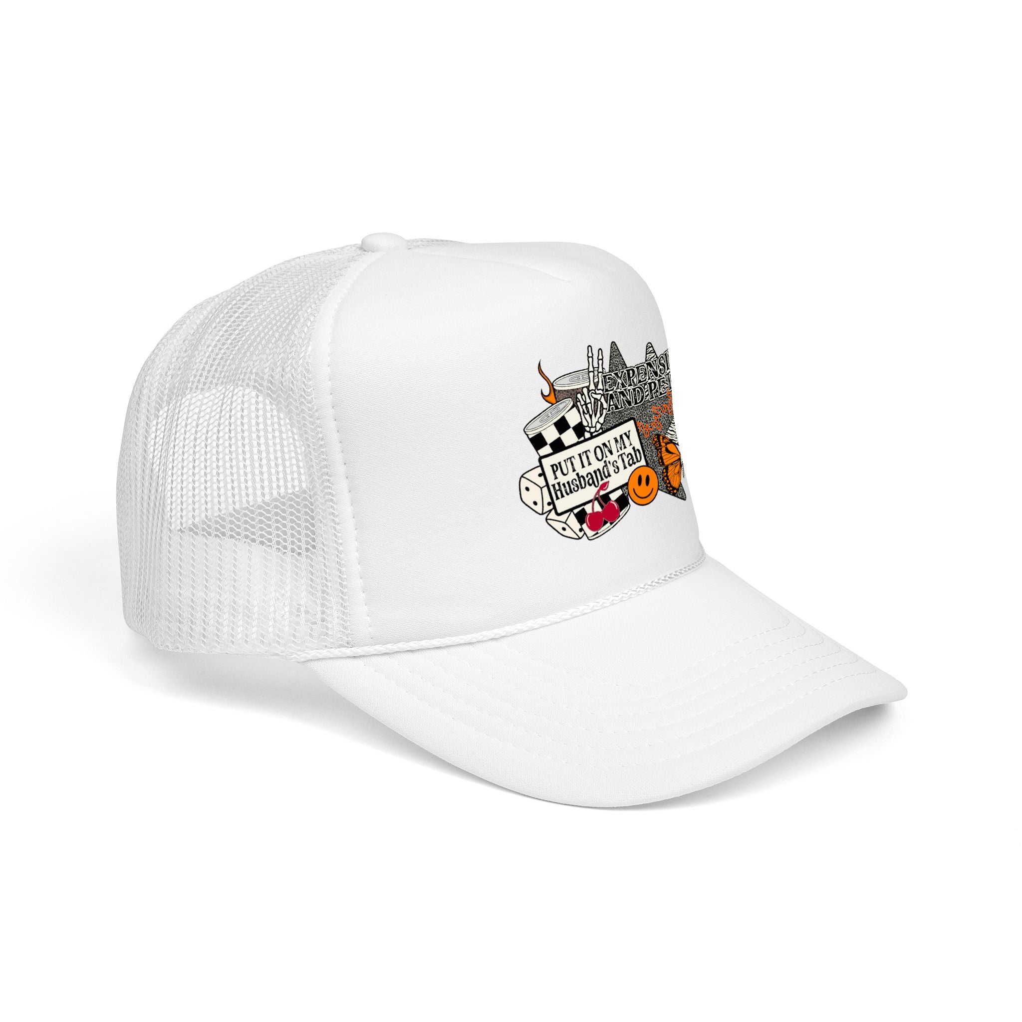 'Put It On My Husband’s Tab' Trucker Hat