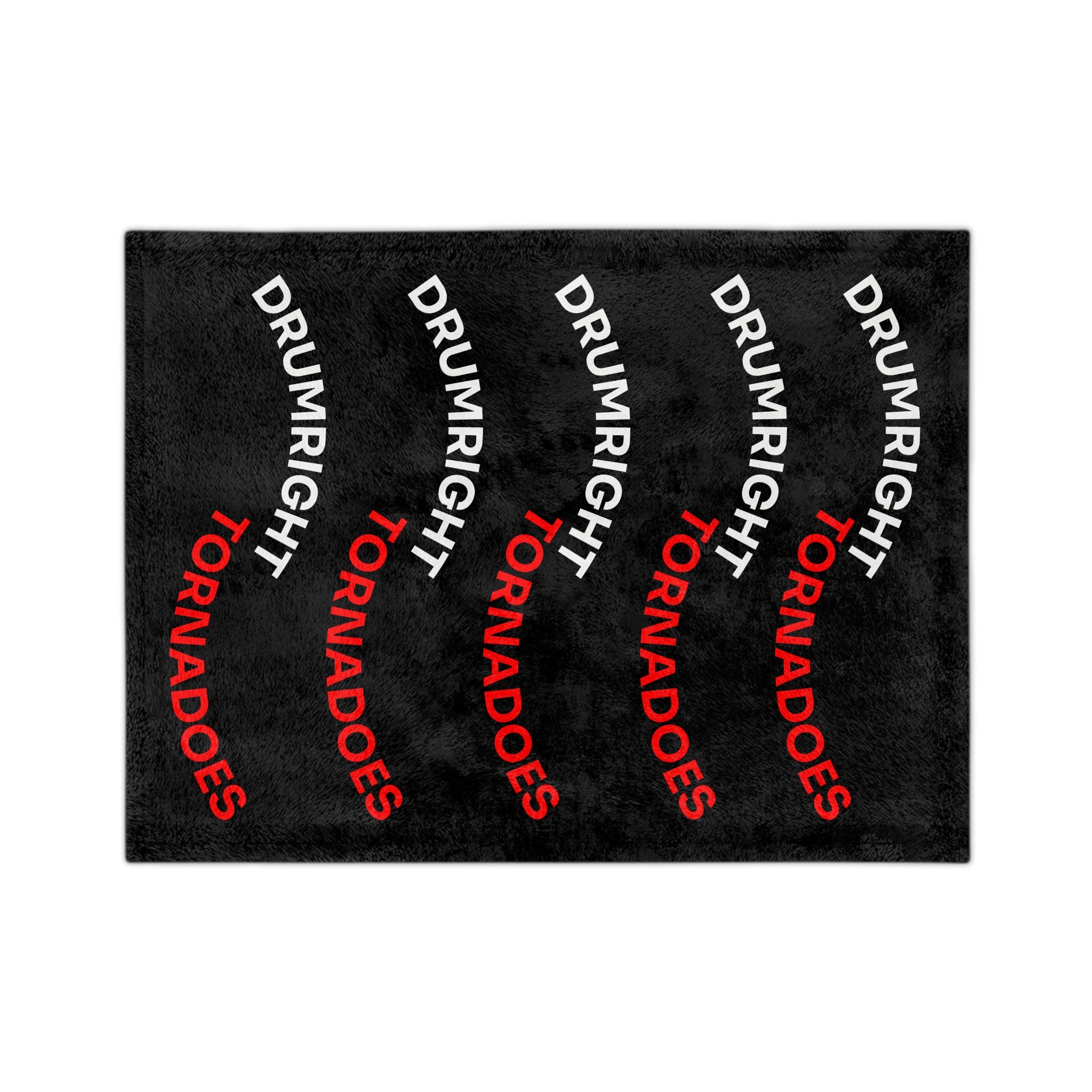 Drumright Tornadoes Velveteen Microfiber Blanket