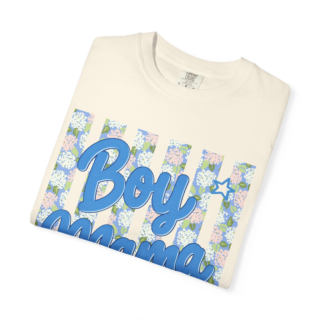 Floral Boy Mama T-Shirt