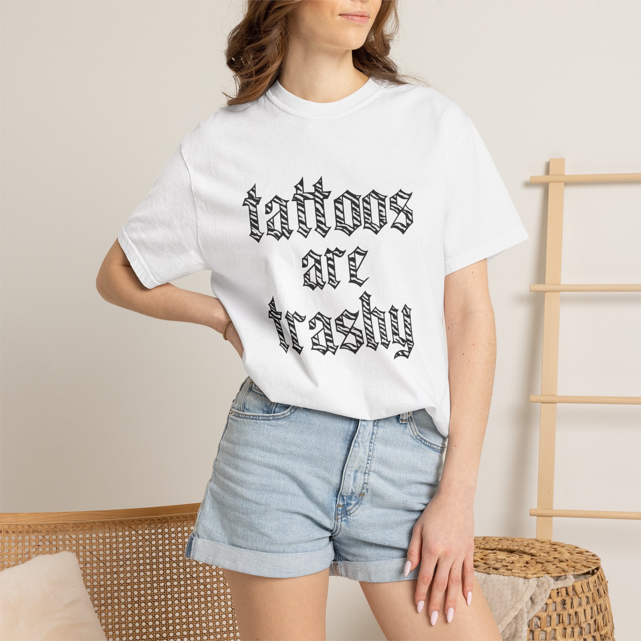 'Tattoos Are Trashy' Graphic Tee