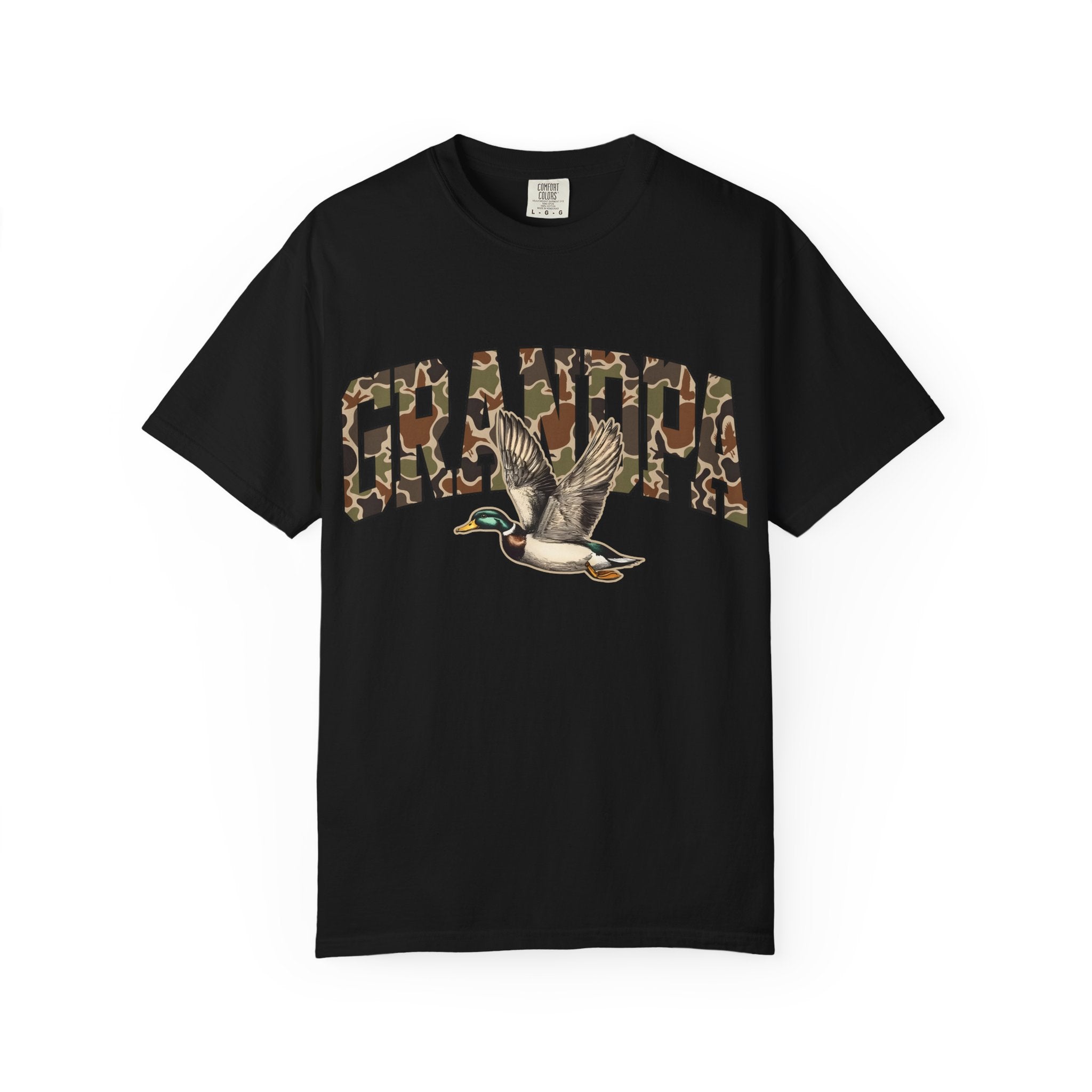 Grandpa Camo Duck T-Shirt