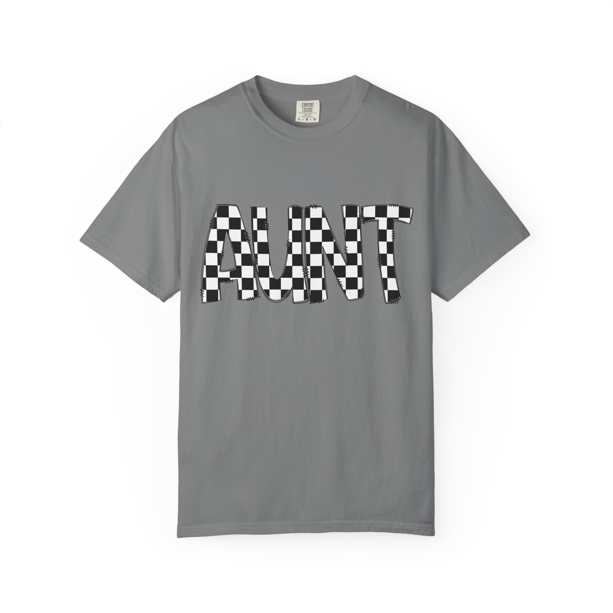 Aunt Checkerboard T-Shirt