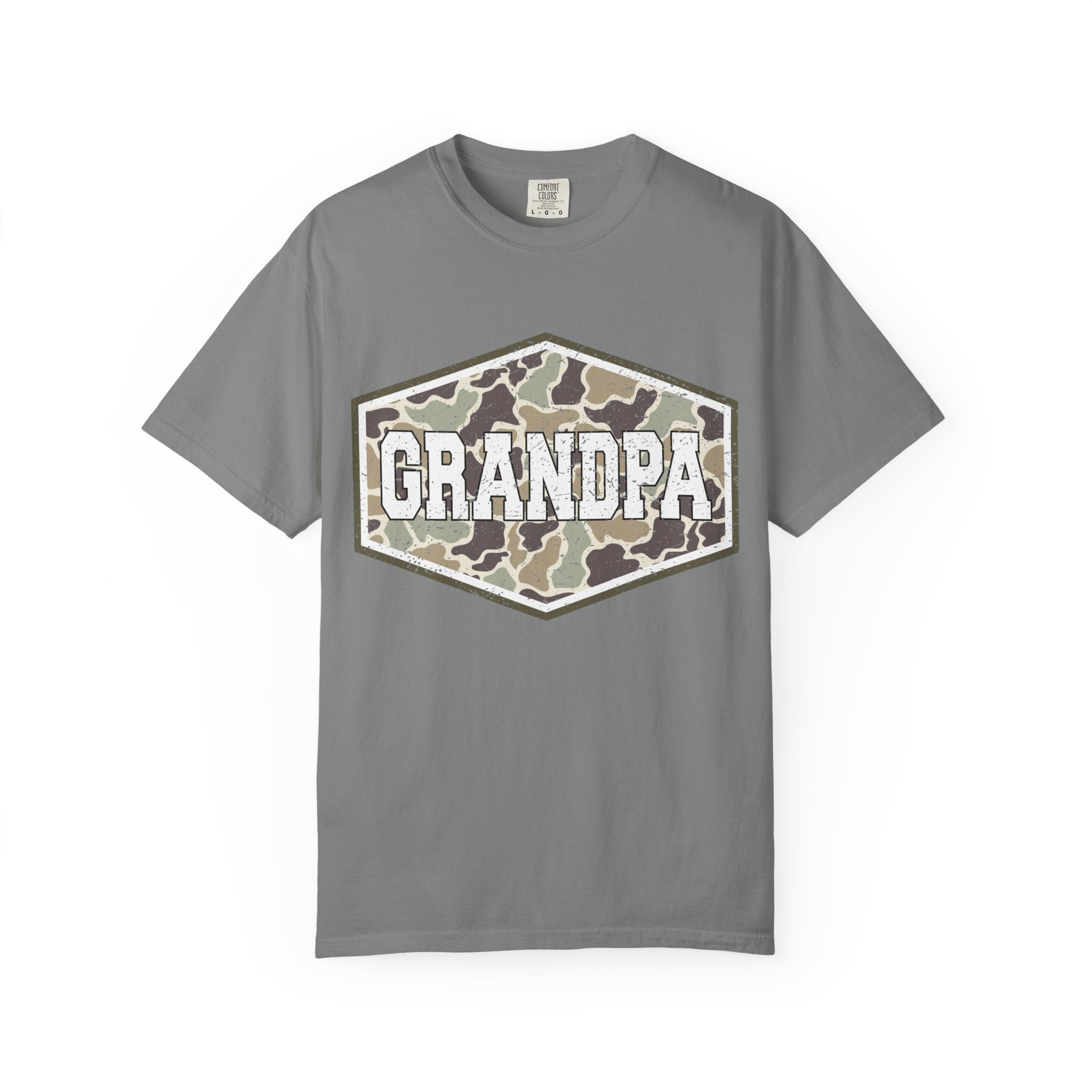 Grandpa Camo Patch T-Shirt