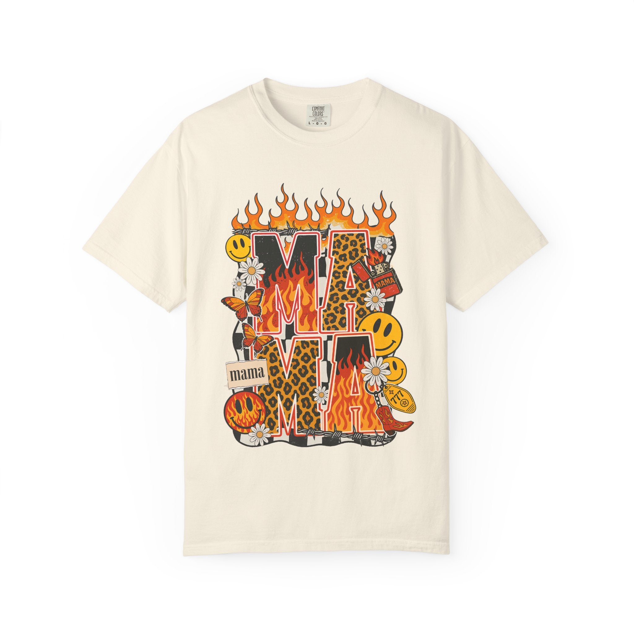 Mama Flame Graphic T-Shirt