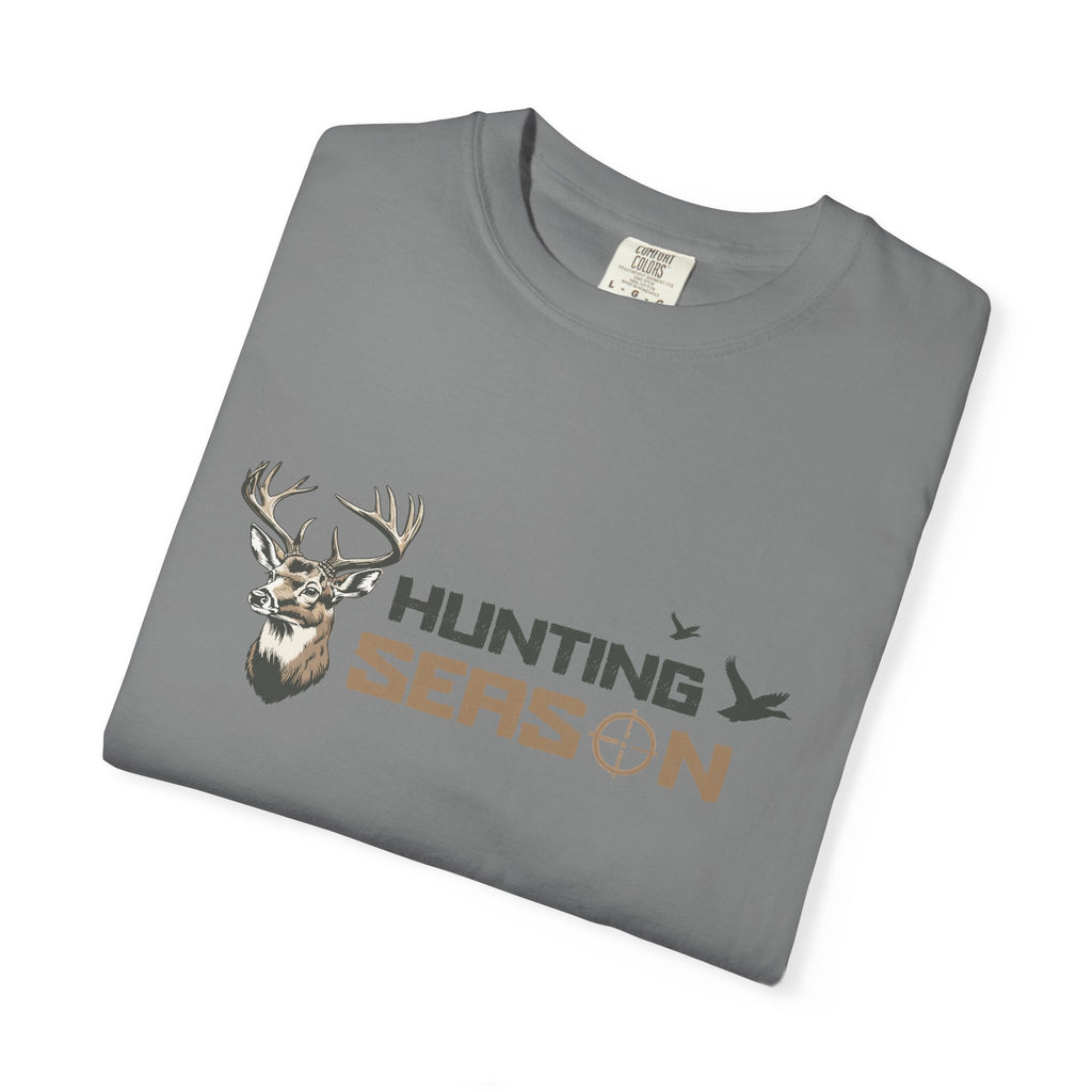 Hunting Season T-Shirt — Deer & Duck Outdoor Hunting (Front & Back)