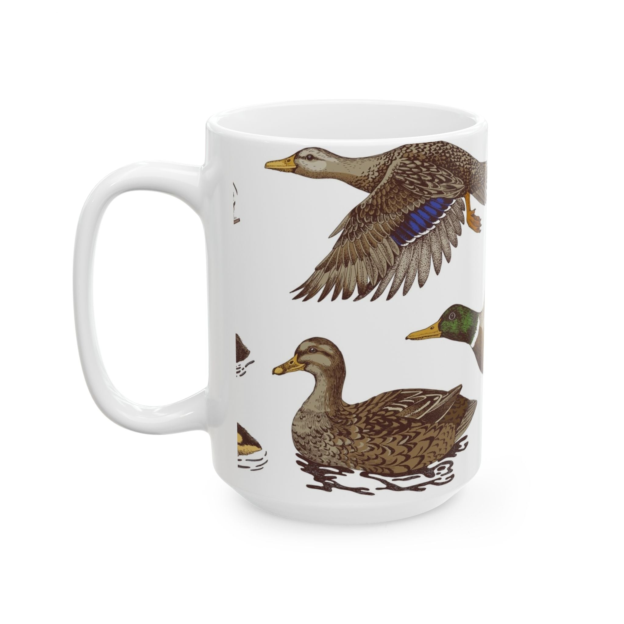 Mallard Duck Ceramic Mug (11oz & 15oz)