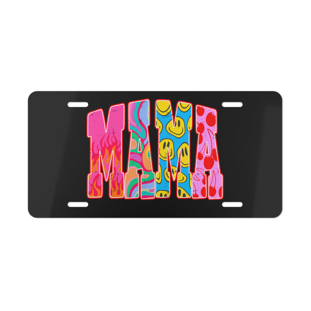 Groovy Mama License Plate