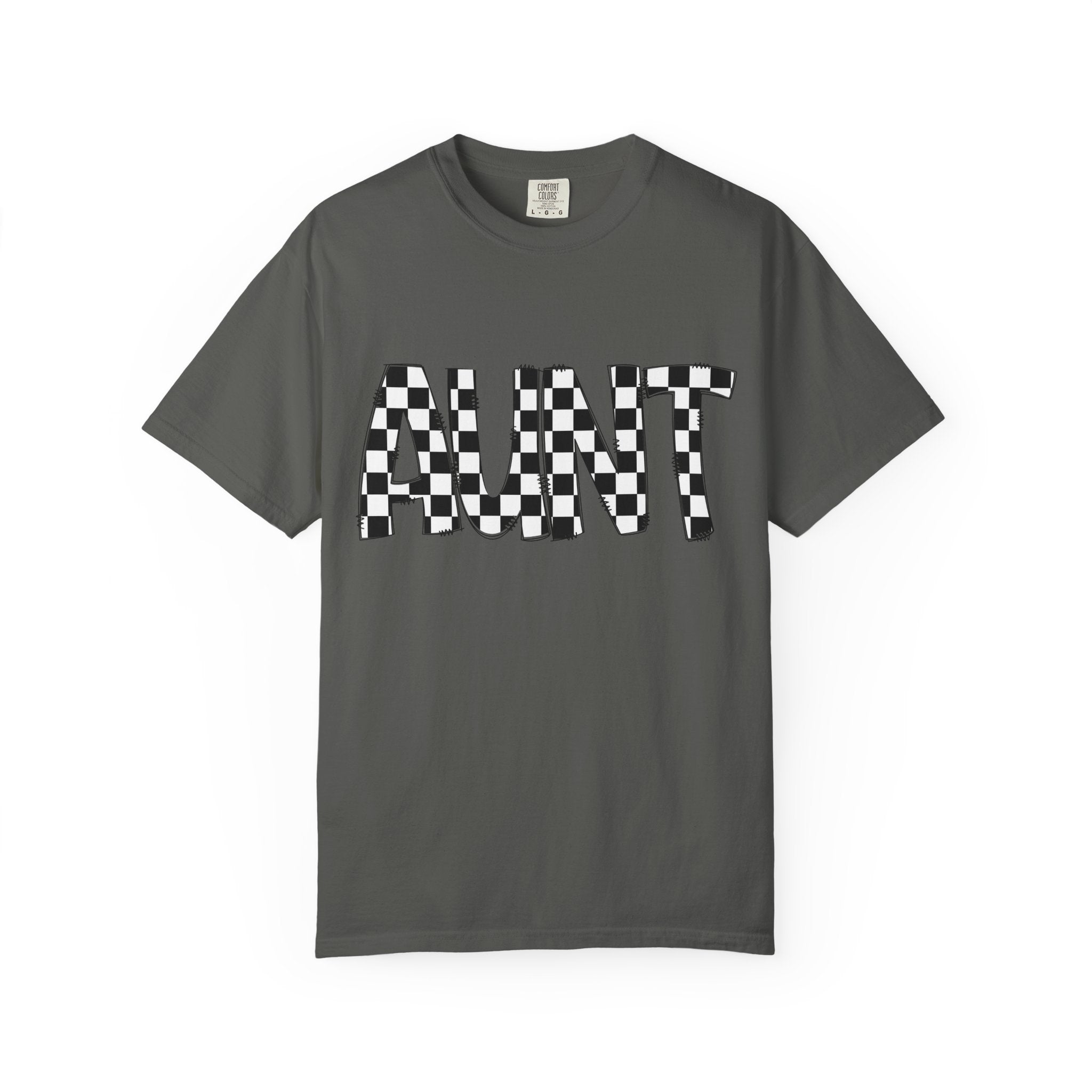 Aunt Checkerboard T-Shirt
