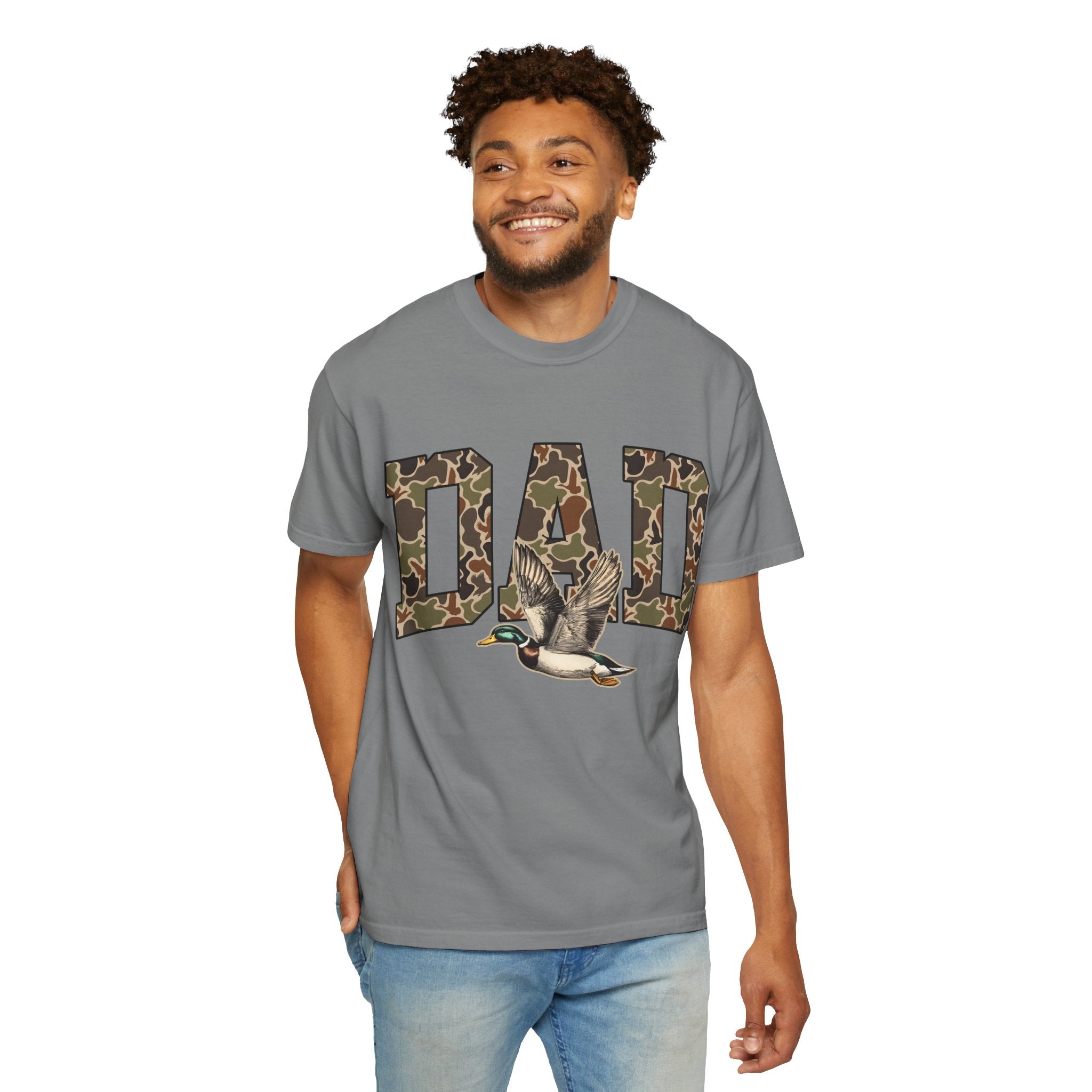 Dad Camo Duck T-Shirt