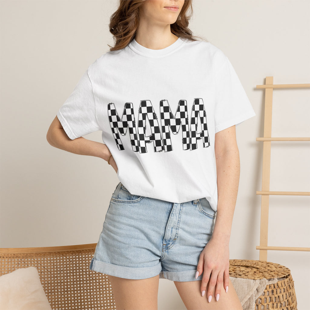 Mama Checkerboard T-Shirt