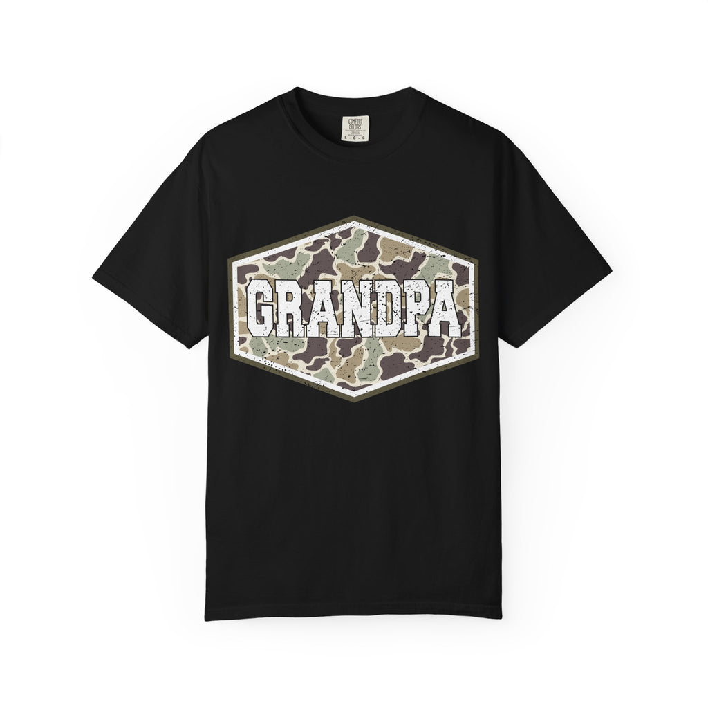 Grandpa Camo Patch T-Shirt