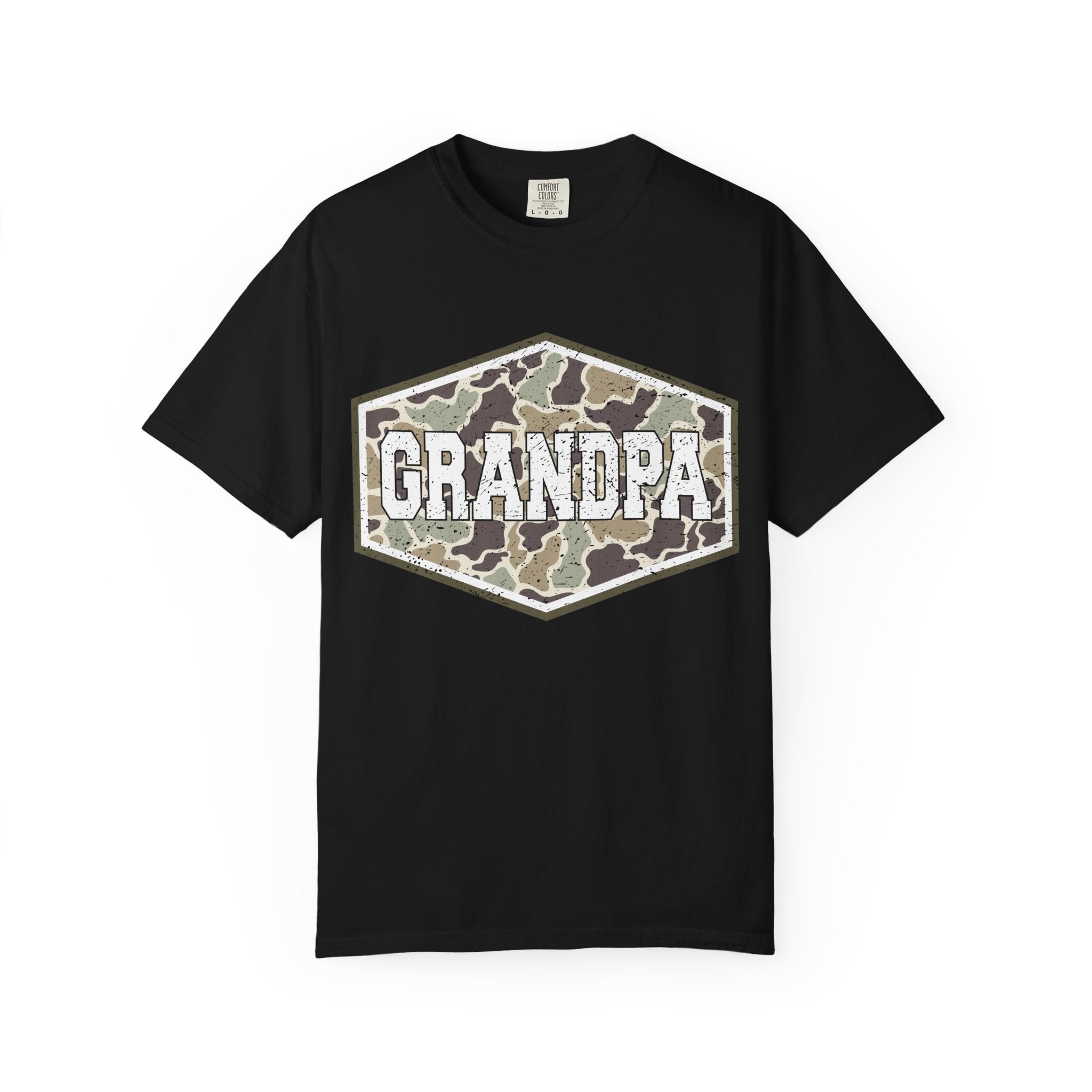 Grandpa Camo Patch T-Shirt