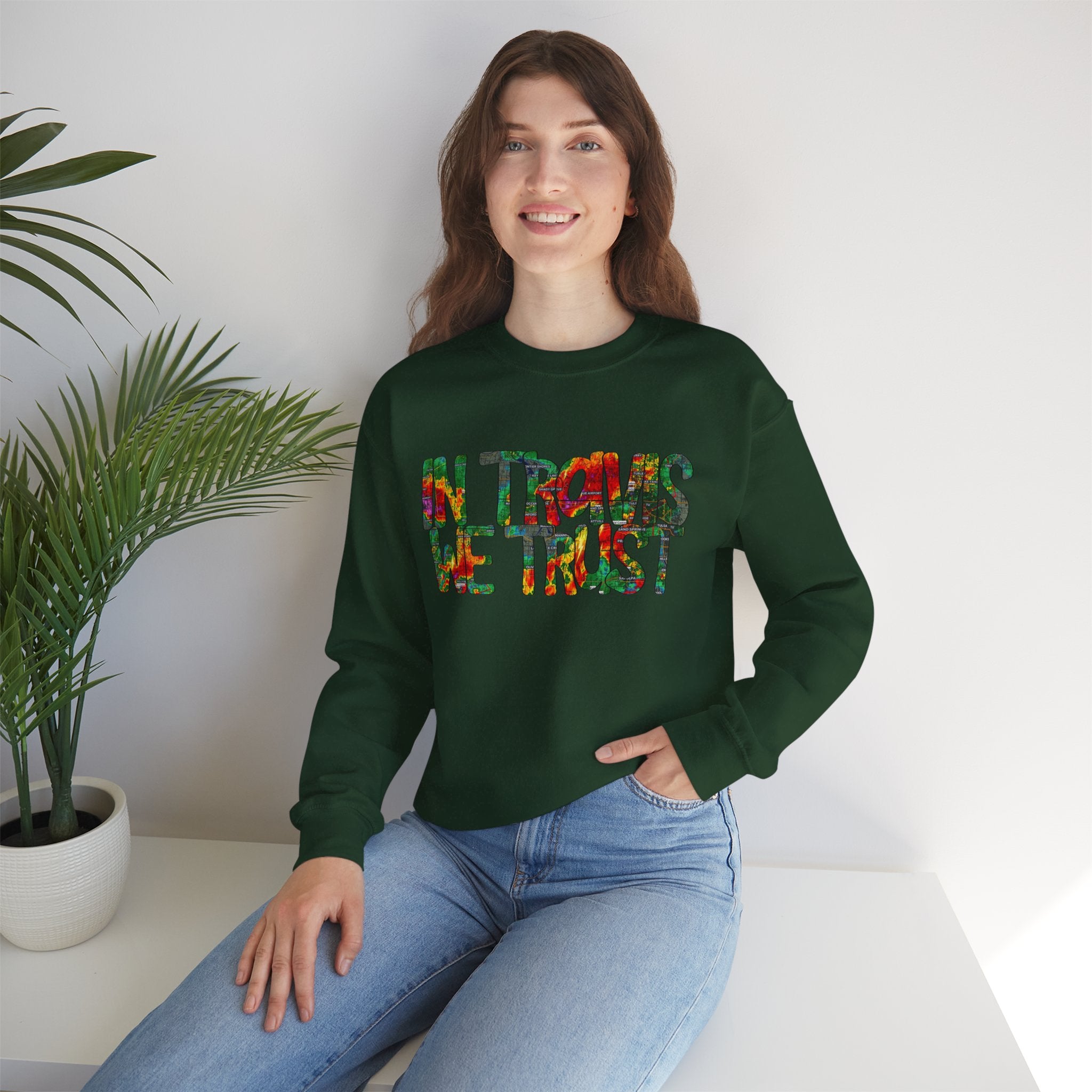 "In Travis We Trust" Crewneck