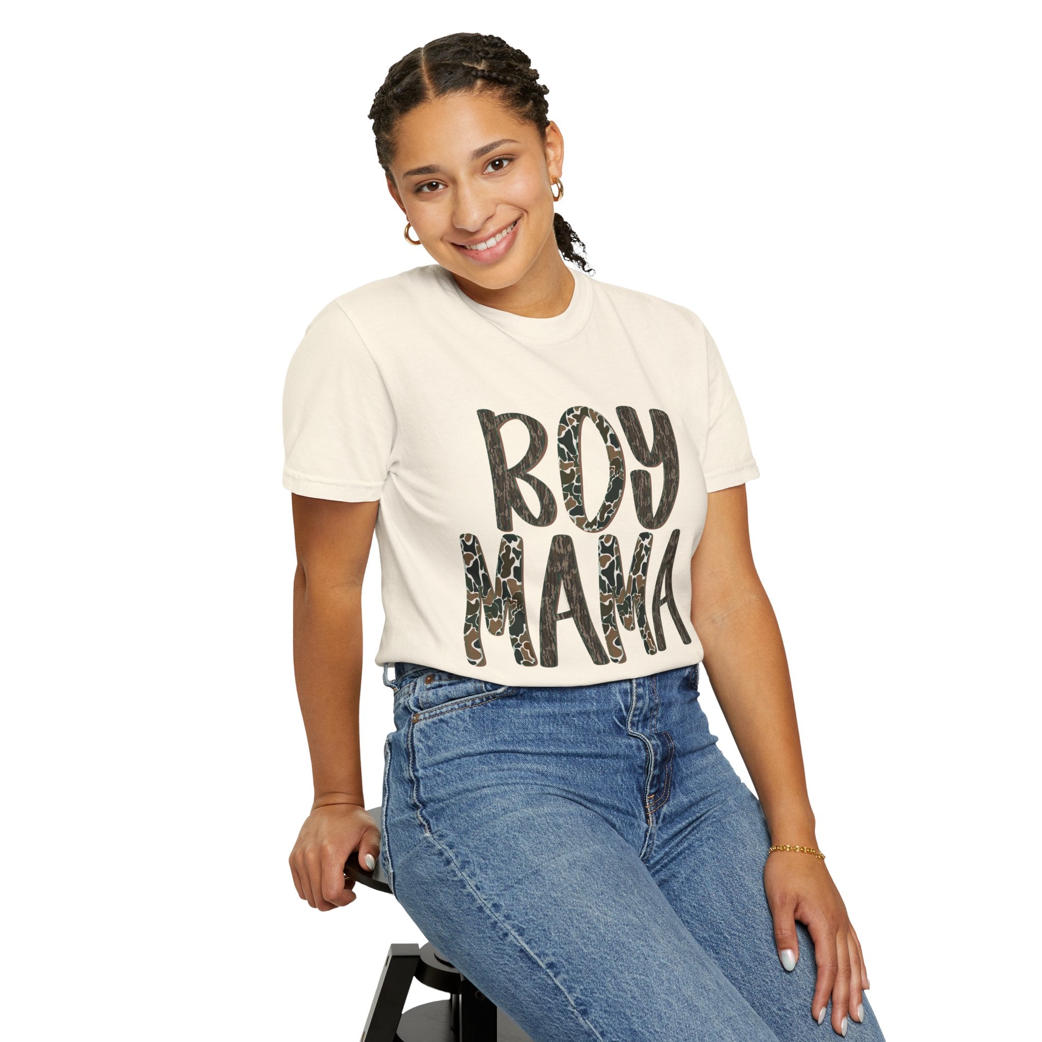 "Boy Mama" Comfort Colors T-Shirt