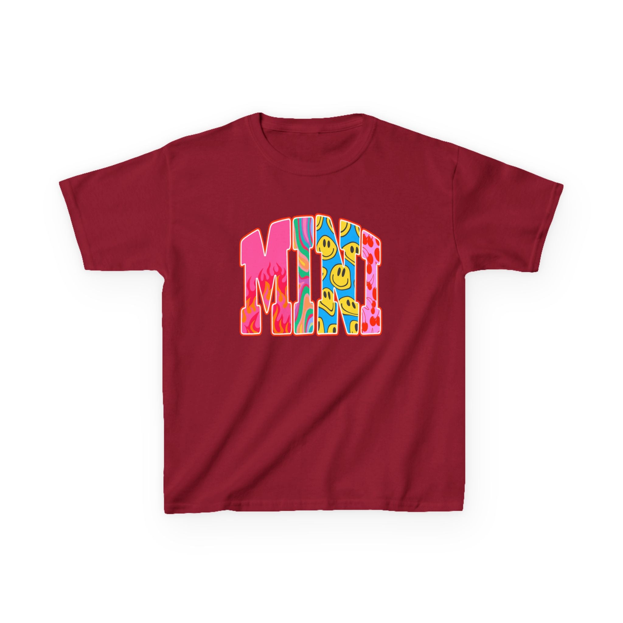 Youth Tee —  'MINI' Retro Smiley Graphic