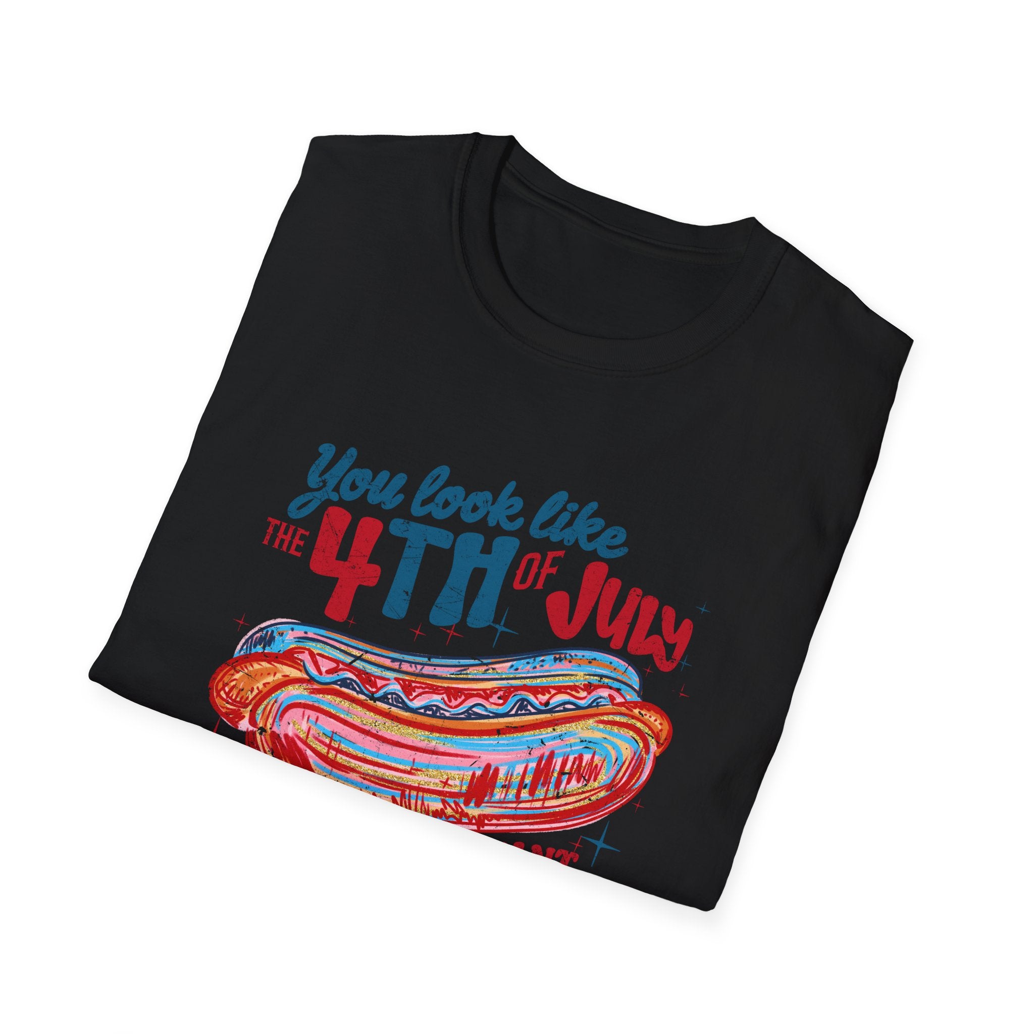 4th of July Hot Dog T-Shirt