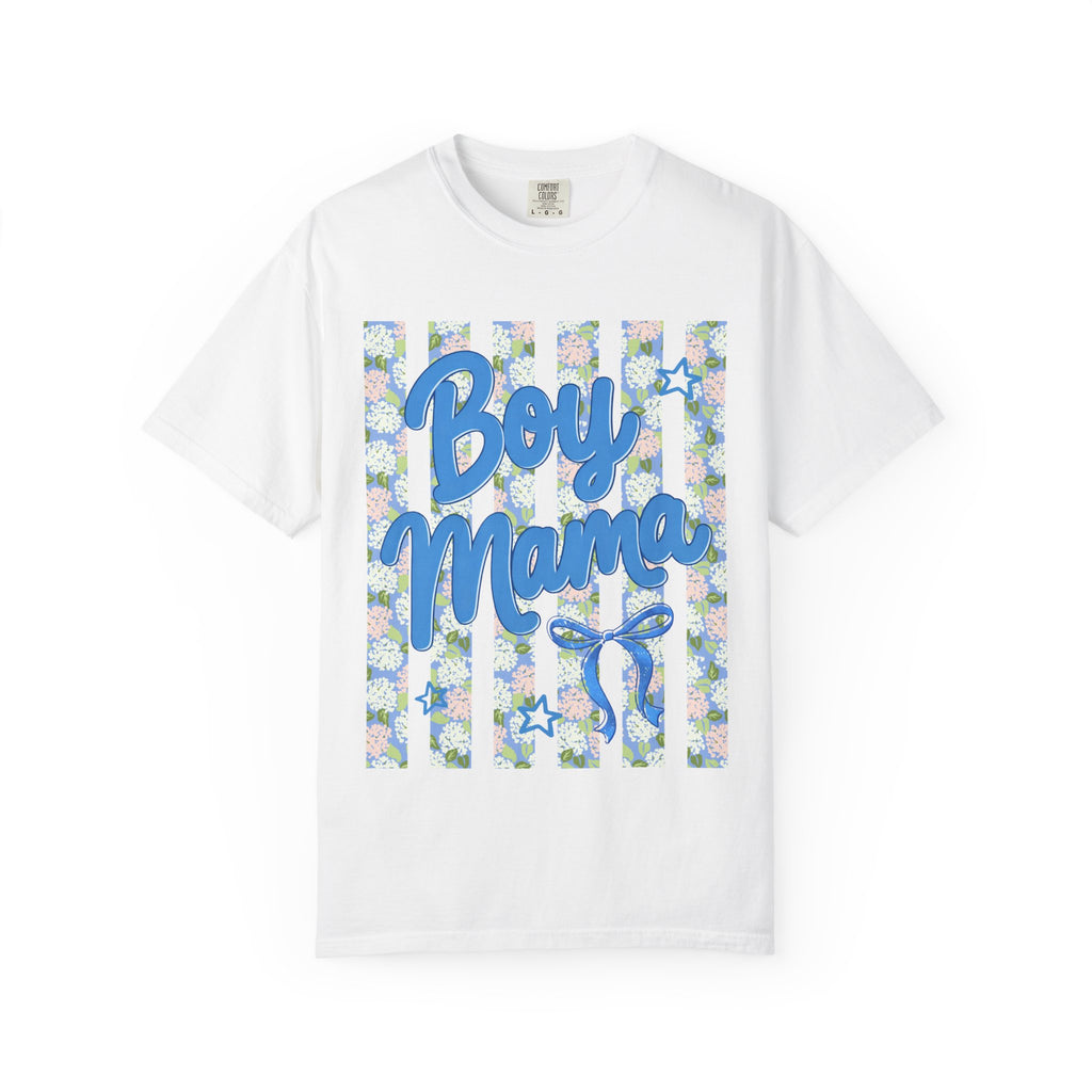 Floral Boy Mama T-Shirt