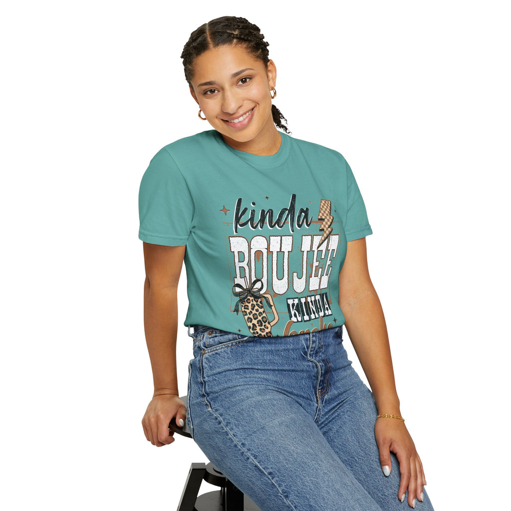 Kinda Boujee Kinda Broke Graphic T-Shirt