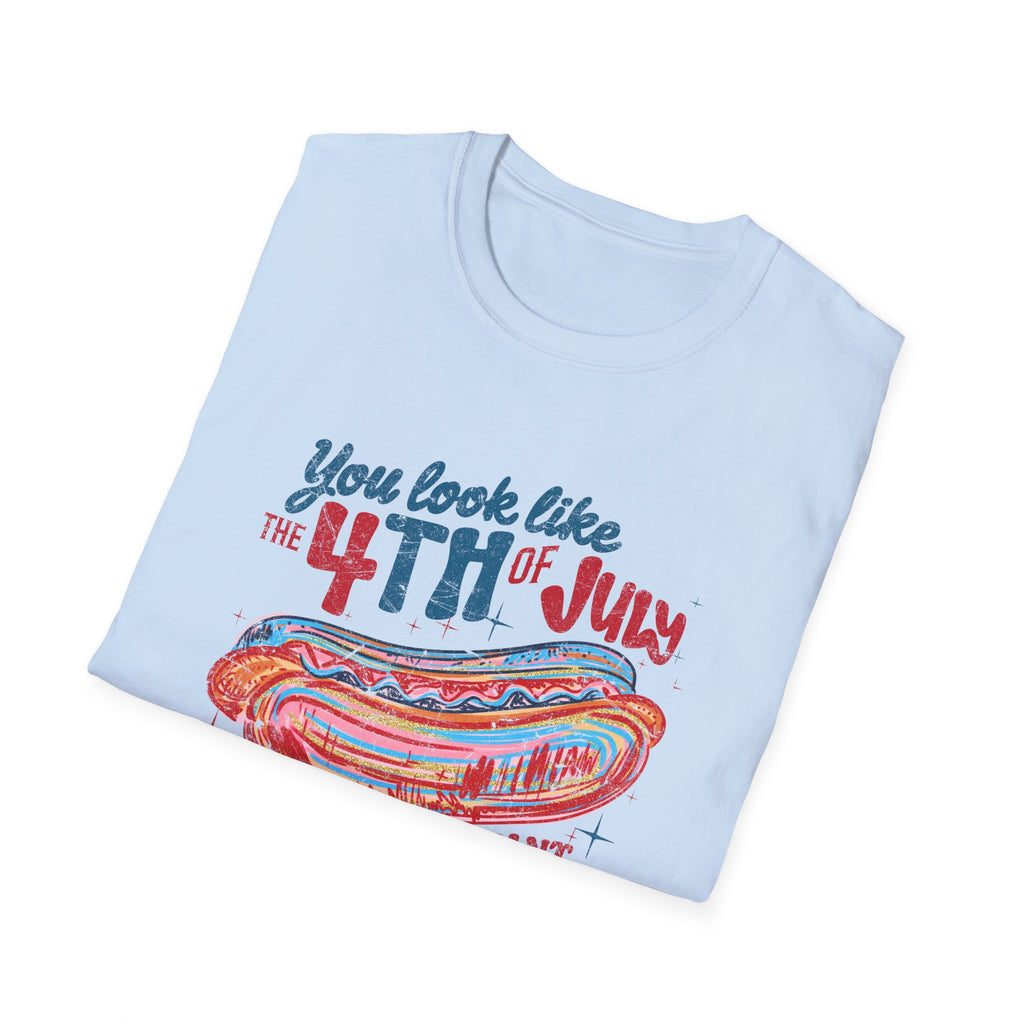 4th of July Hot Dog T-Shirt