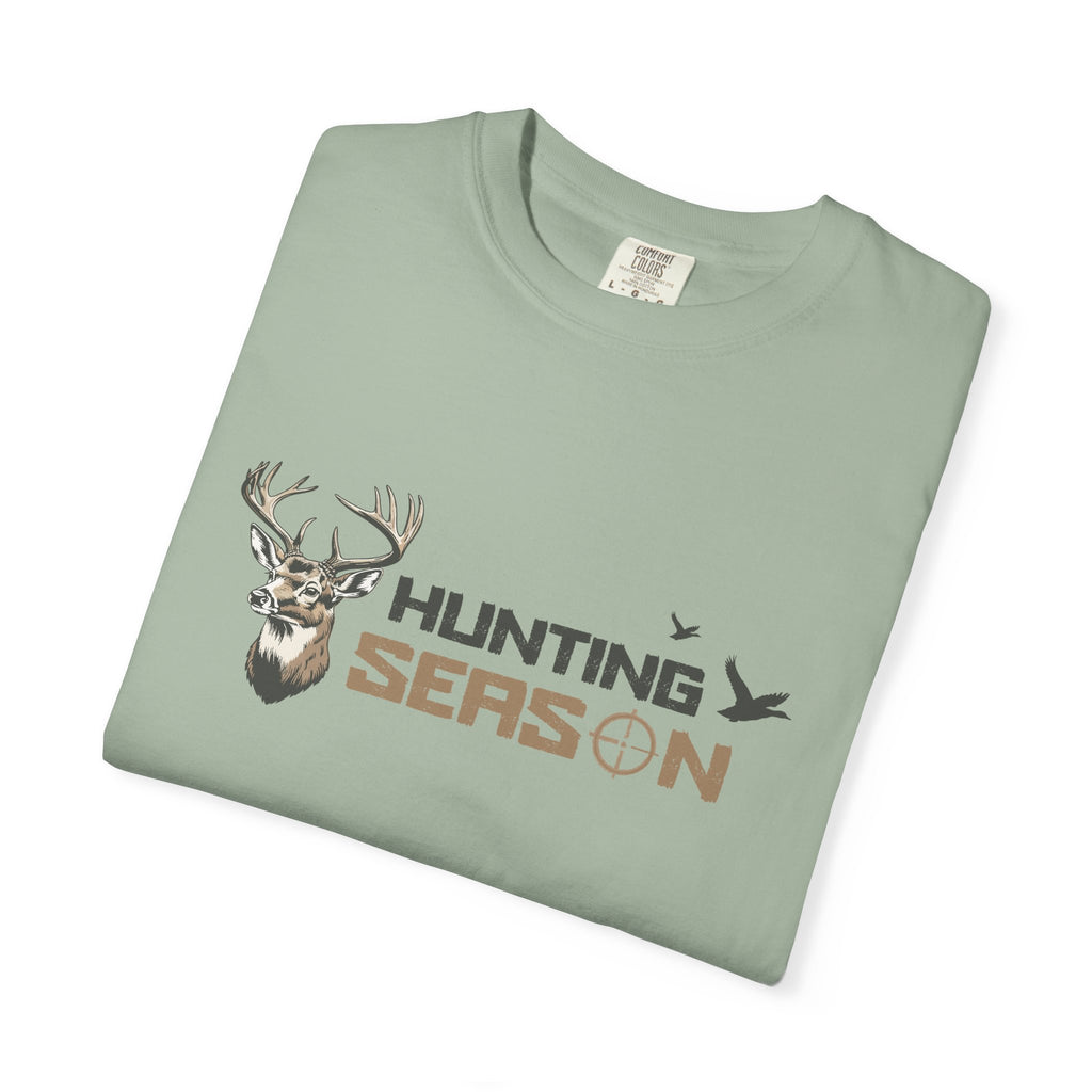Hunting Season T-Shirt — Deer & Duck Outdoor Hunting (Front & Back)