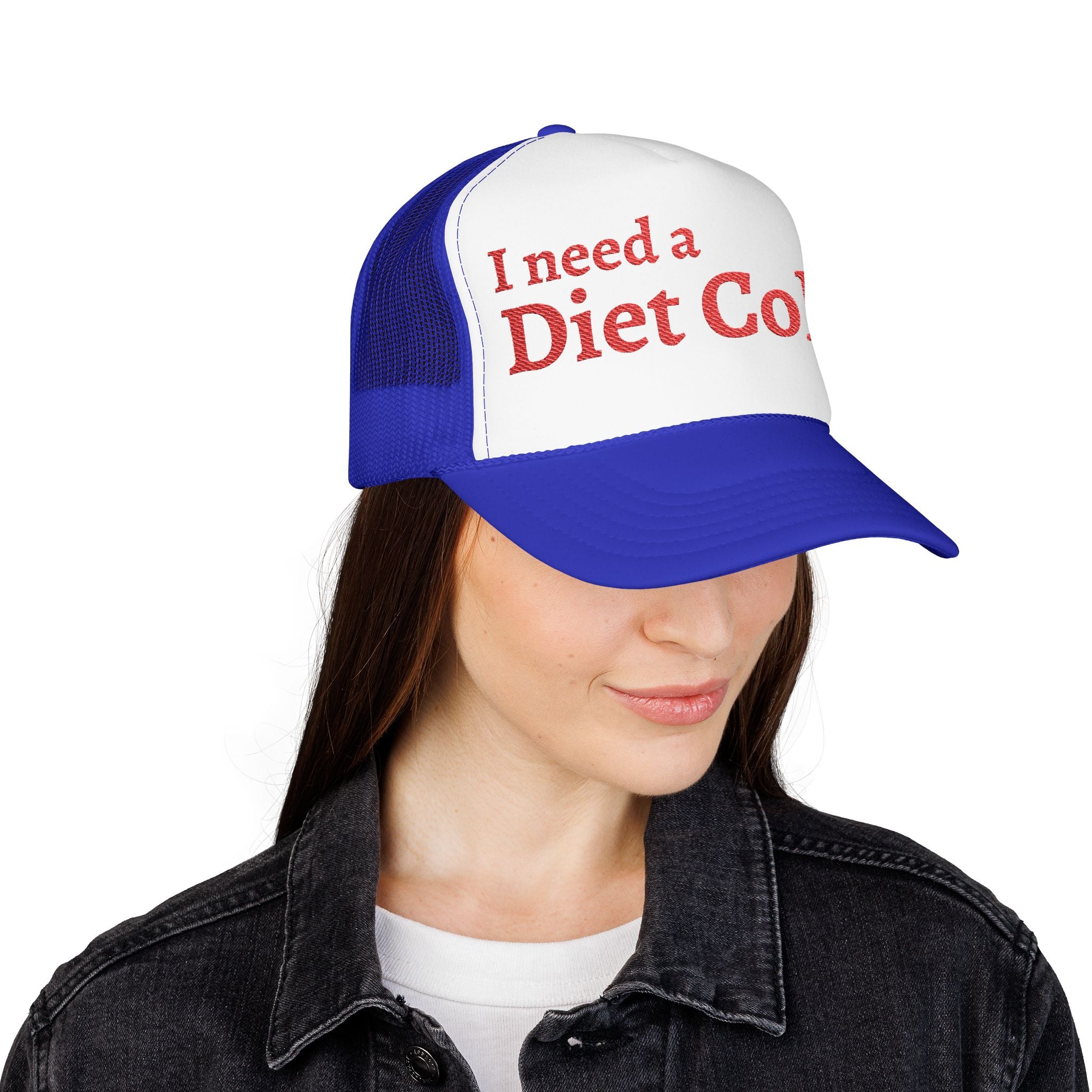 "I Need a Diet Coke" Trucker Hat