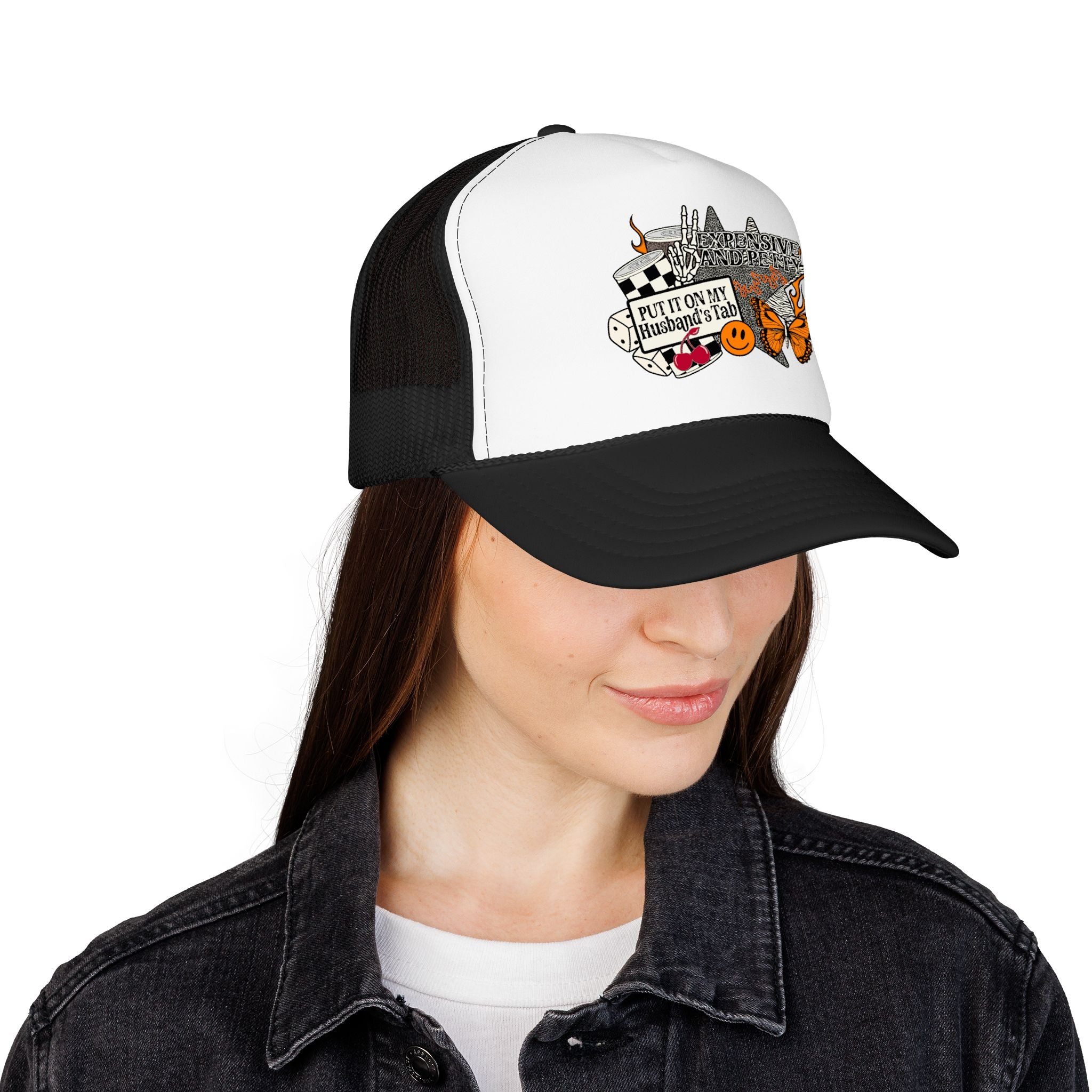 'Put It On My Husband’s Tab' Trucker Hat
