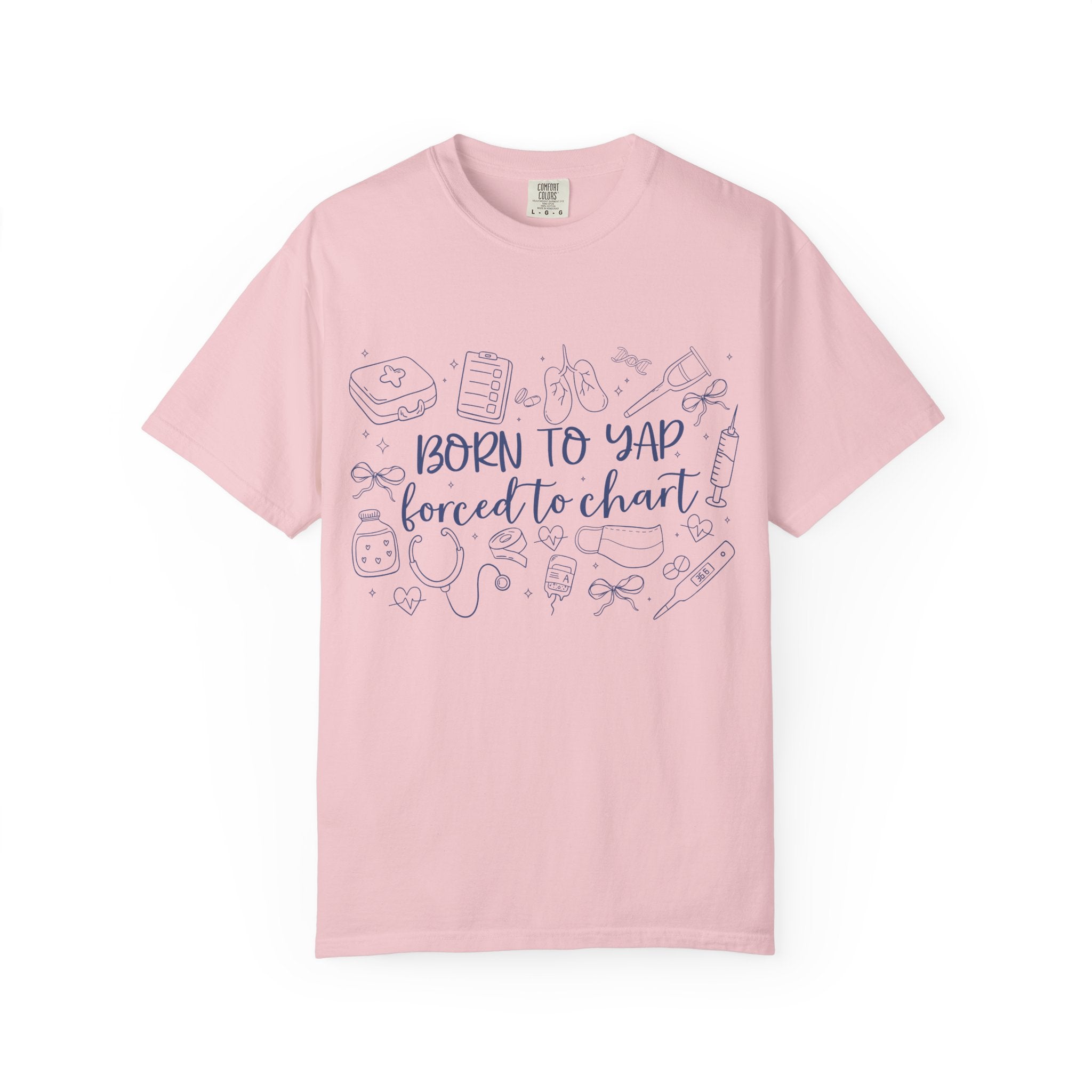 "Born to Yap, Forced to Chart" T-Shirt