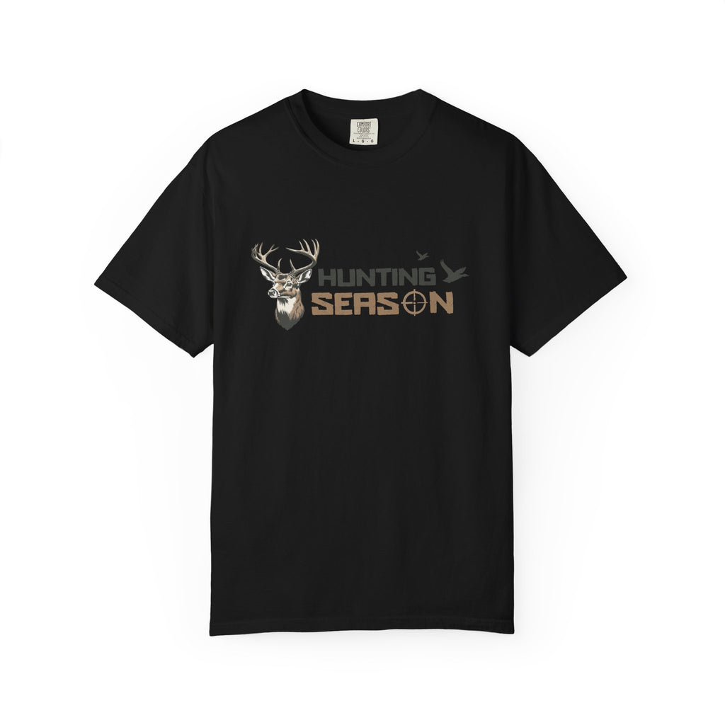 Hunting Season T-Shirt — Deer & Duck Outdoor Hunting (Front & Back)