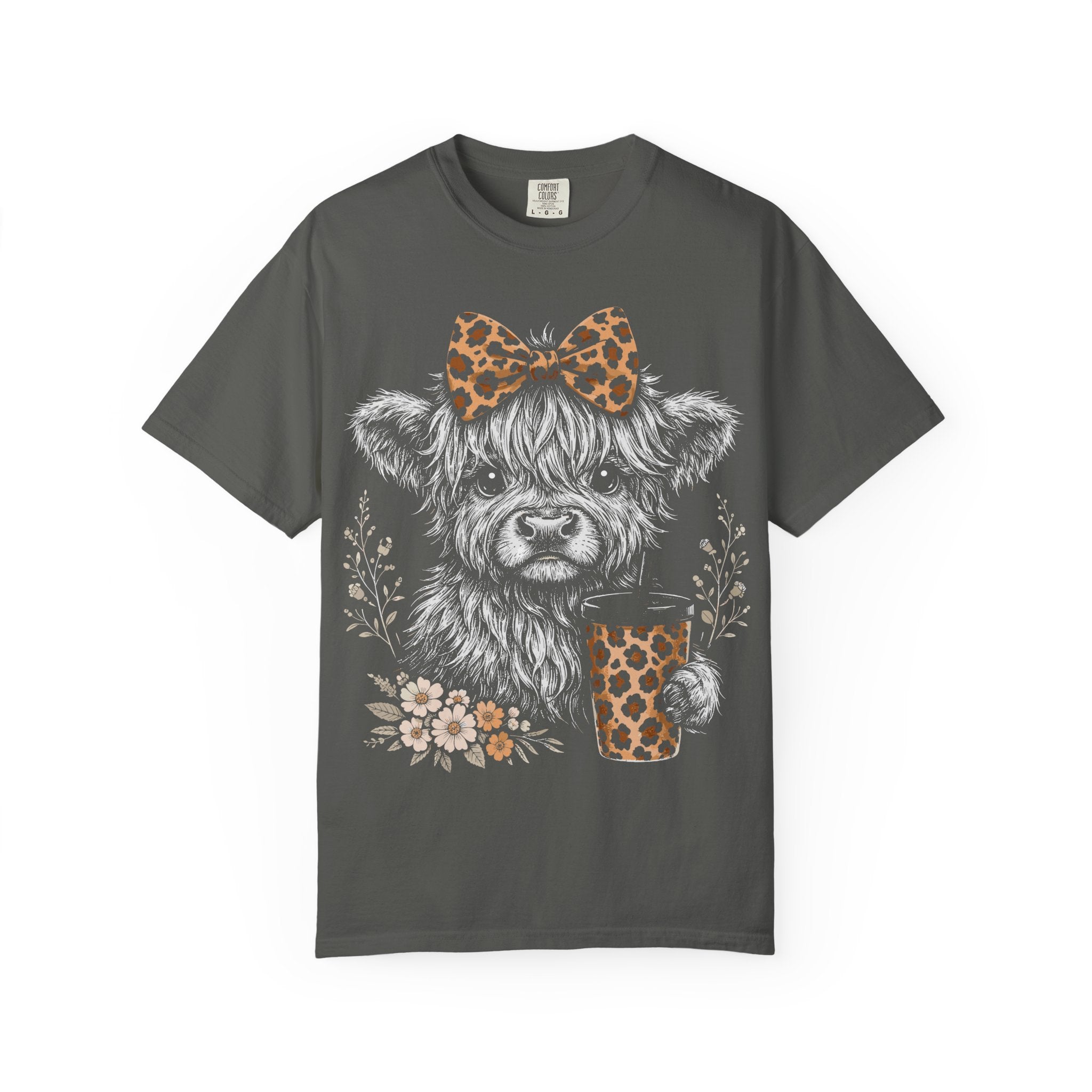 Highland Cow Coffee T-Shirt