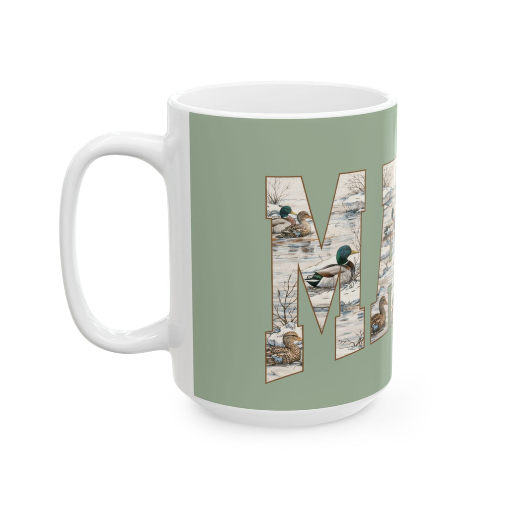 MAMA Vintage Duck Ceramic Mug (11oz/15oz)