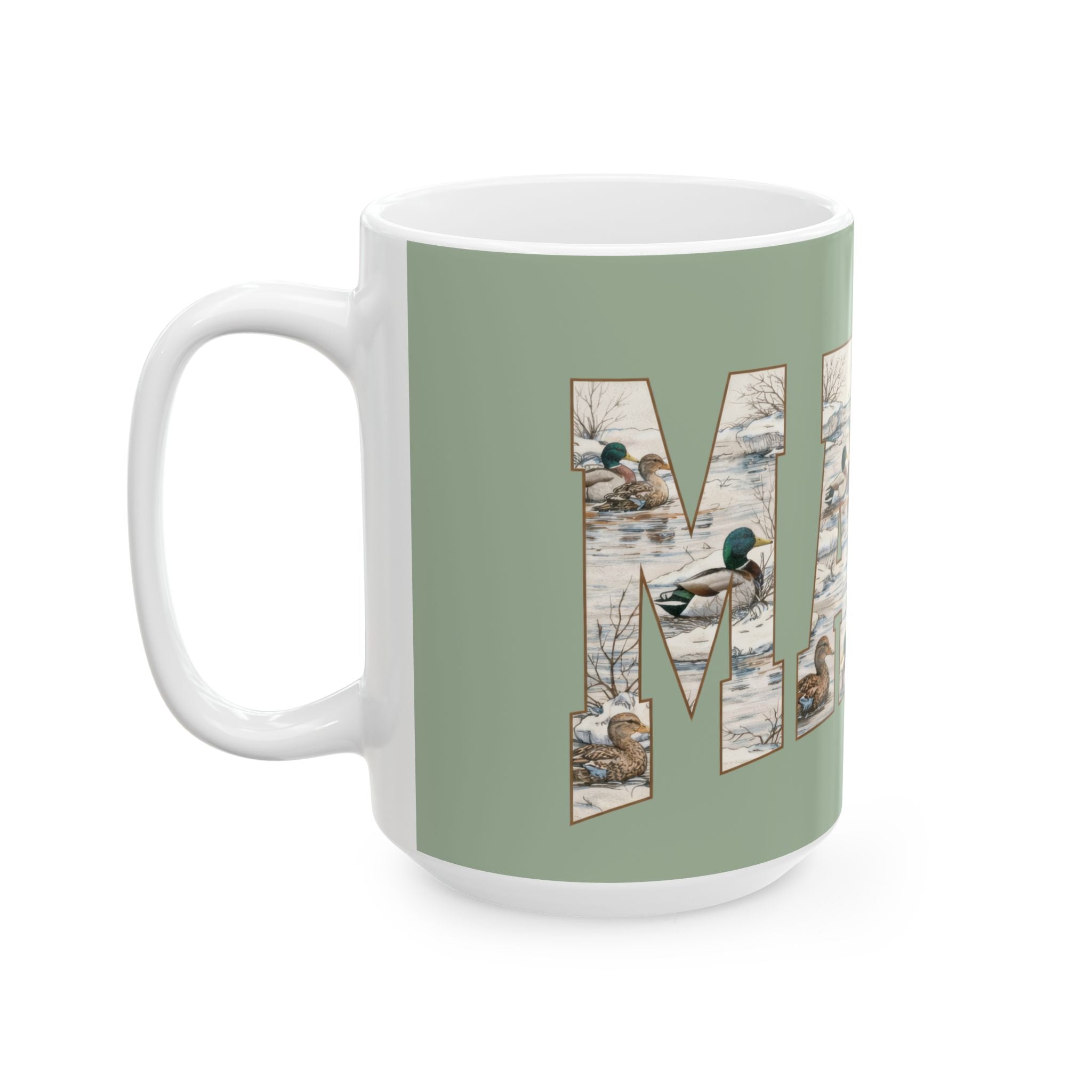 MAMA Vintage Duck Ceramic Mug (11oz/15oz)