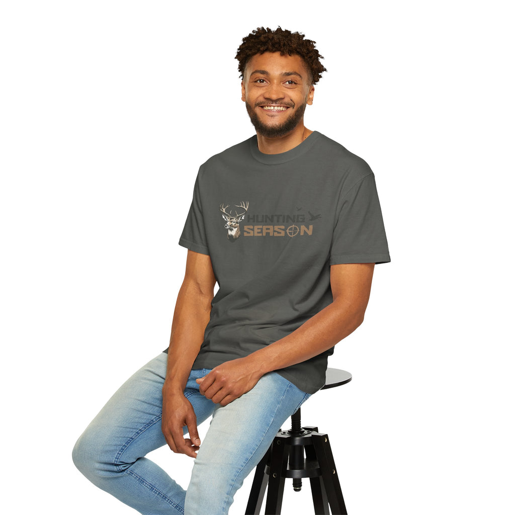 Hunting Season T-Shirt — Deer & Duck Outdoor Hunting (Front & Back)