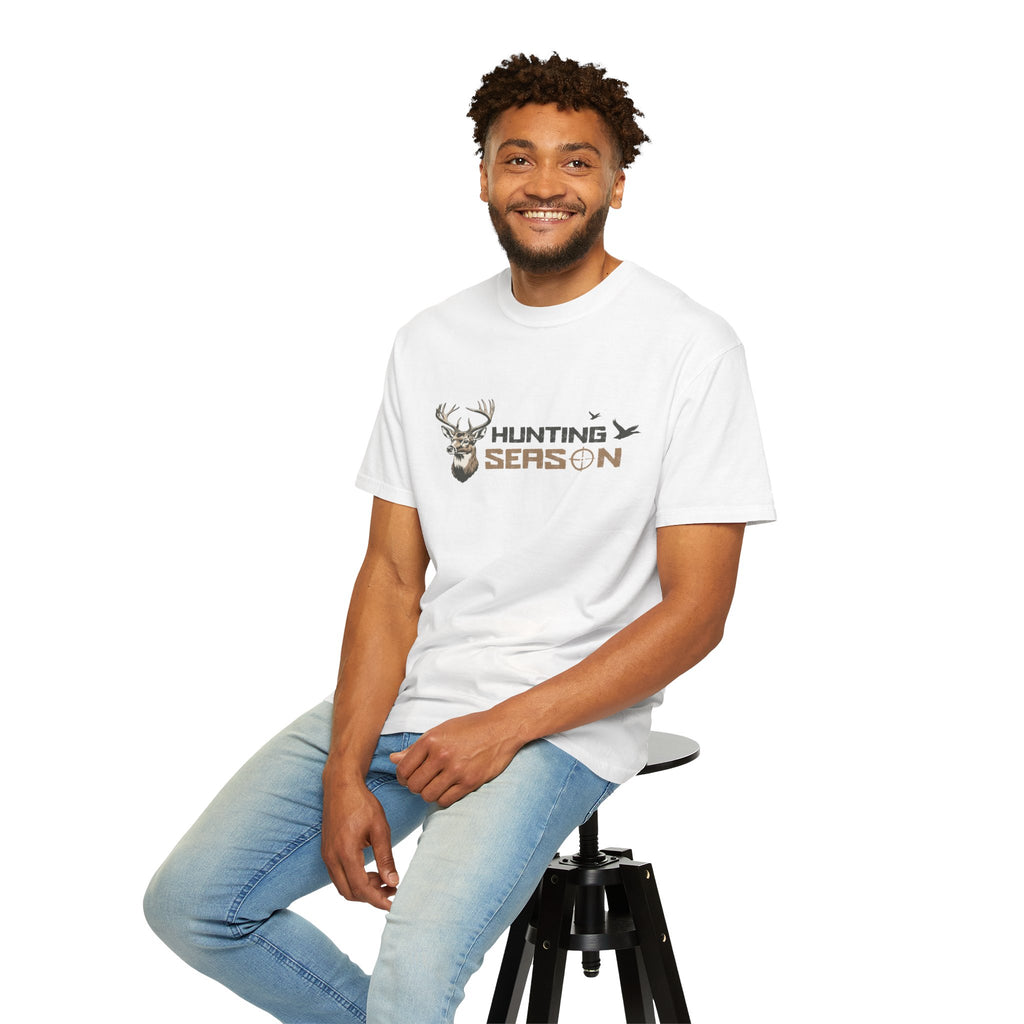 Hunting Season T-Shirt — Deer & Duck Outdoor Hunting (Front & Back)
