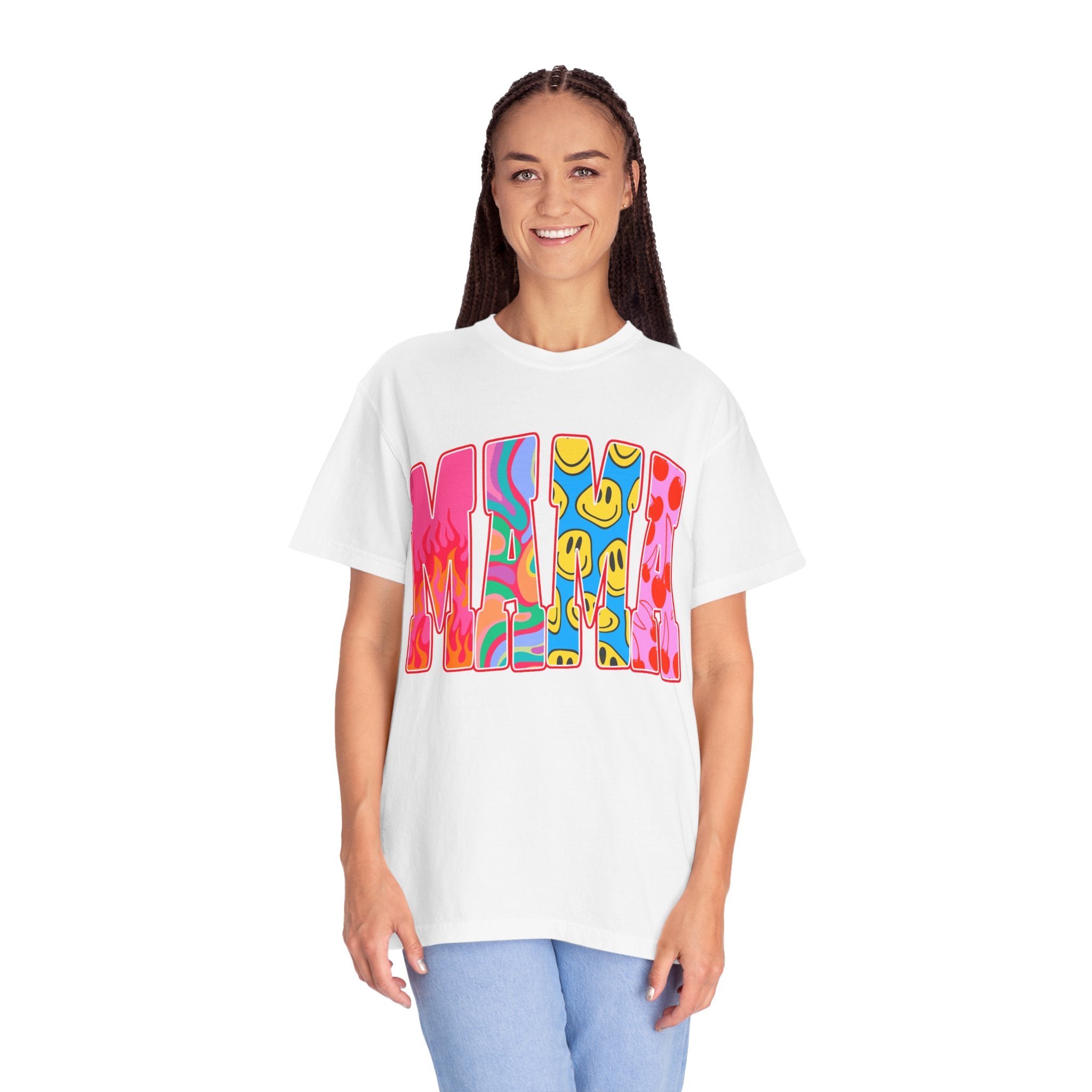 MAMA Retro Graphic T-Shirt Comfort Colors