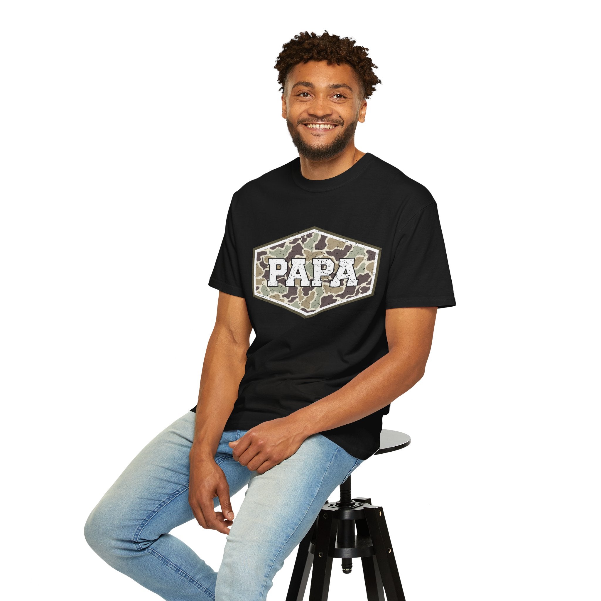 Papa Camo Graphic T-Shirt — Men’s