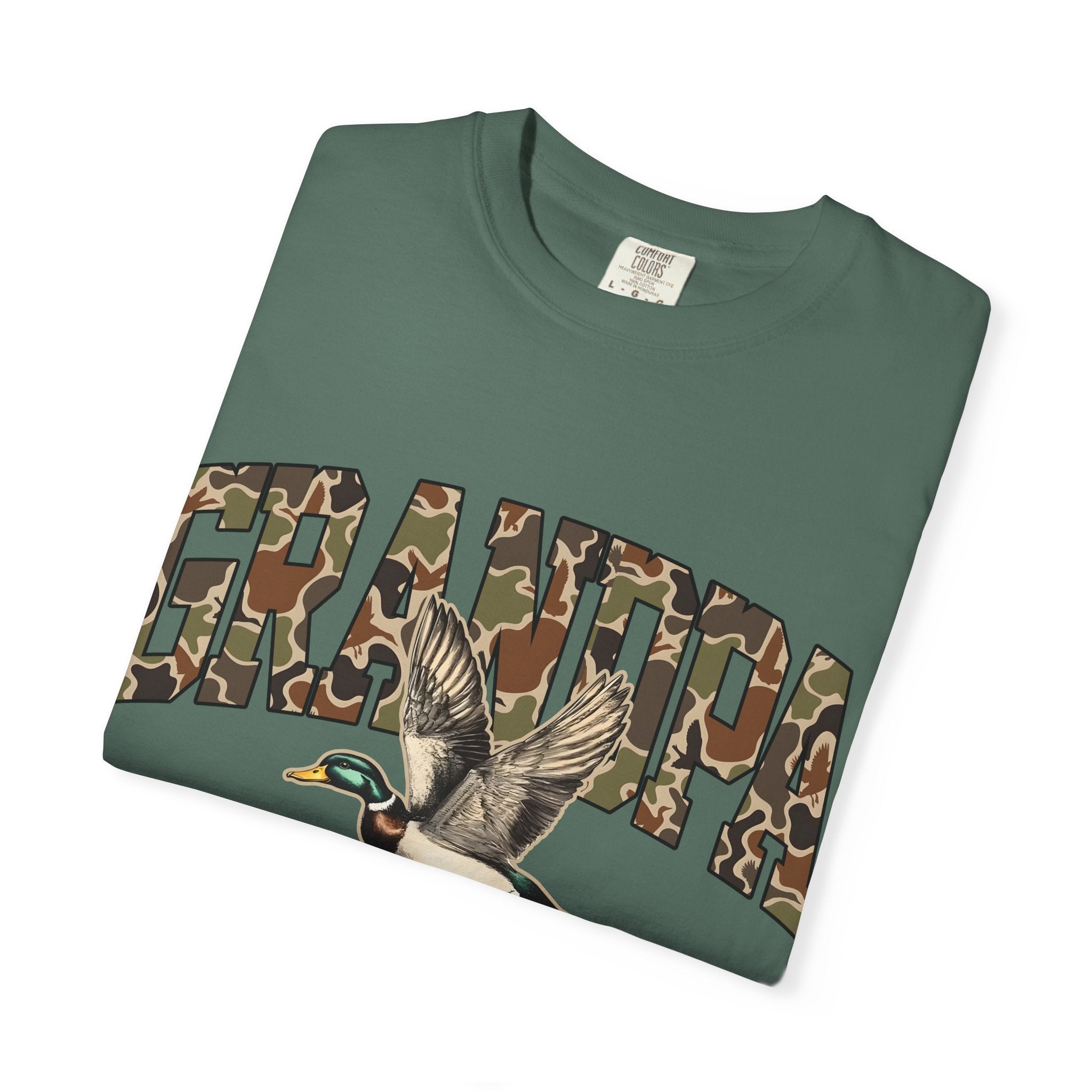 Grandpa Camo Duck T-Shirt