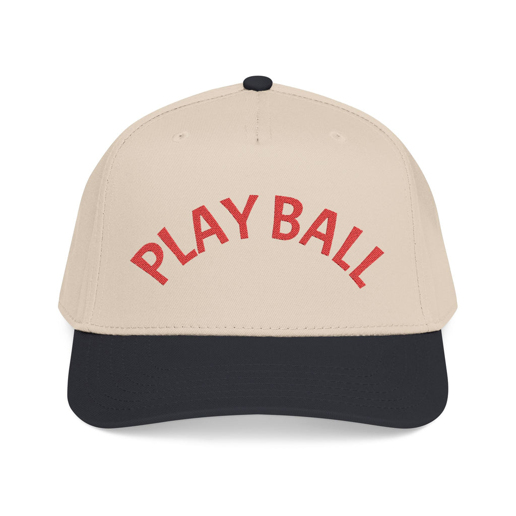 Embroidered "PLAY BALL"Trucker Hat