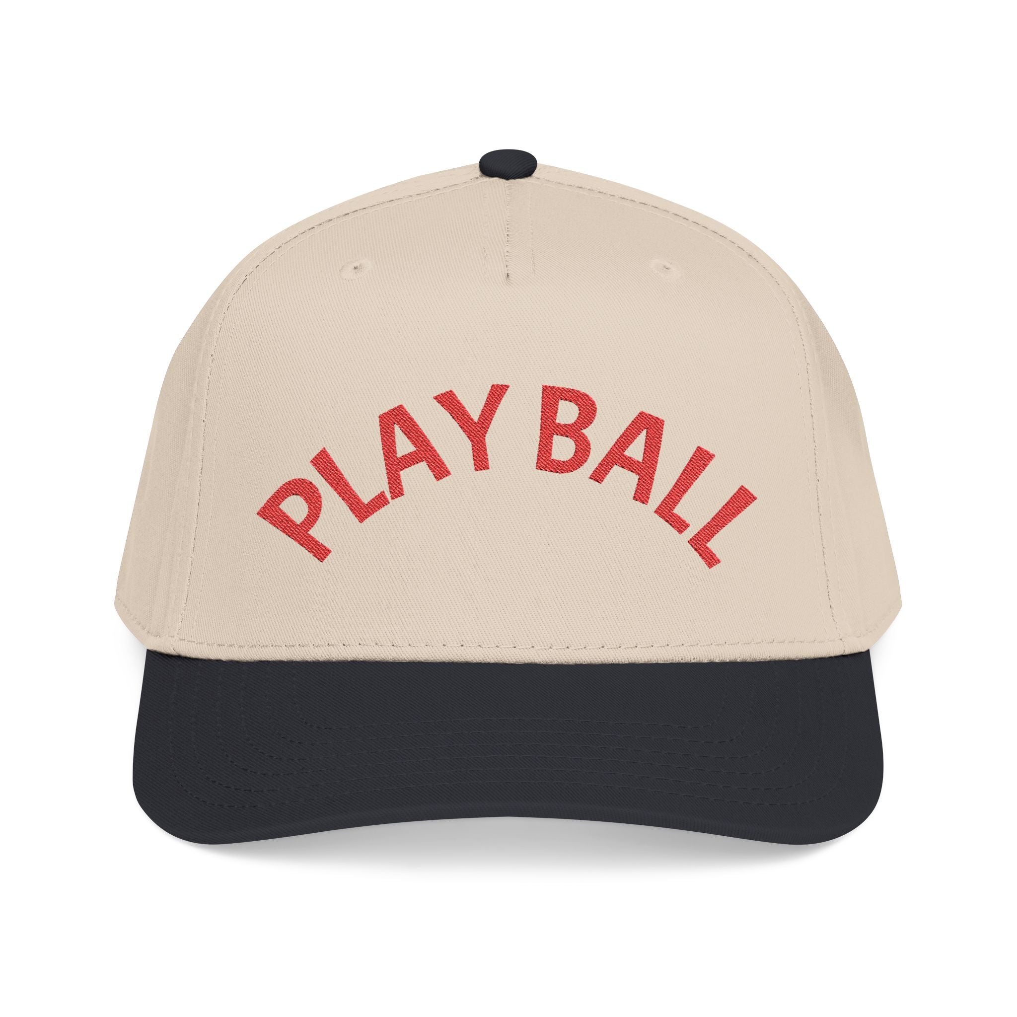 Embroidered "PLAY BALL"Trucker Hat