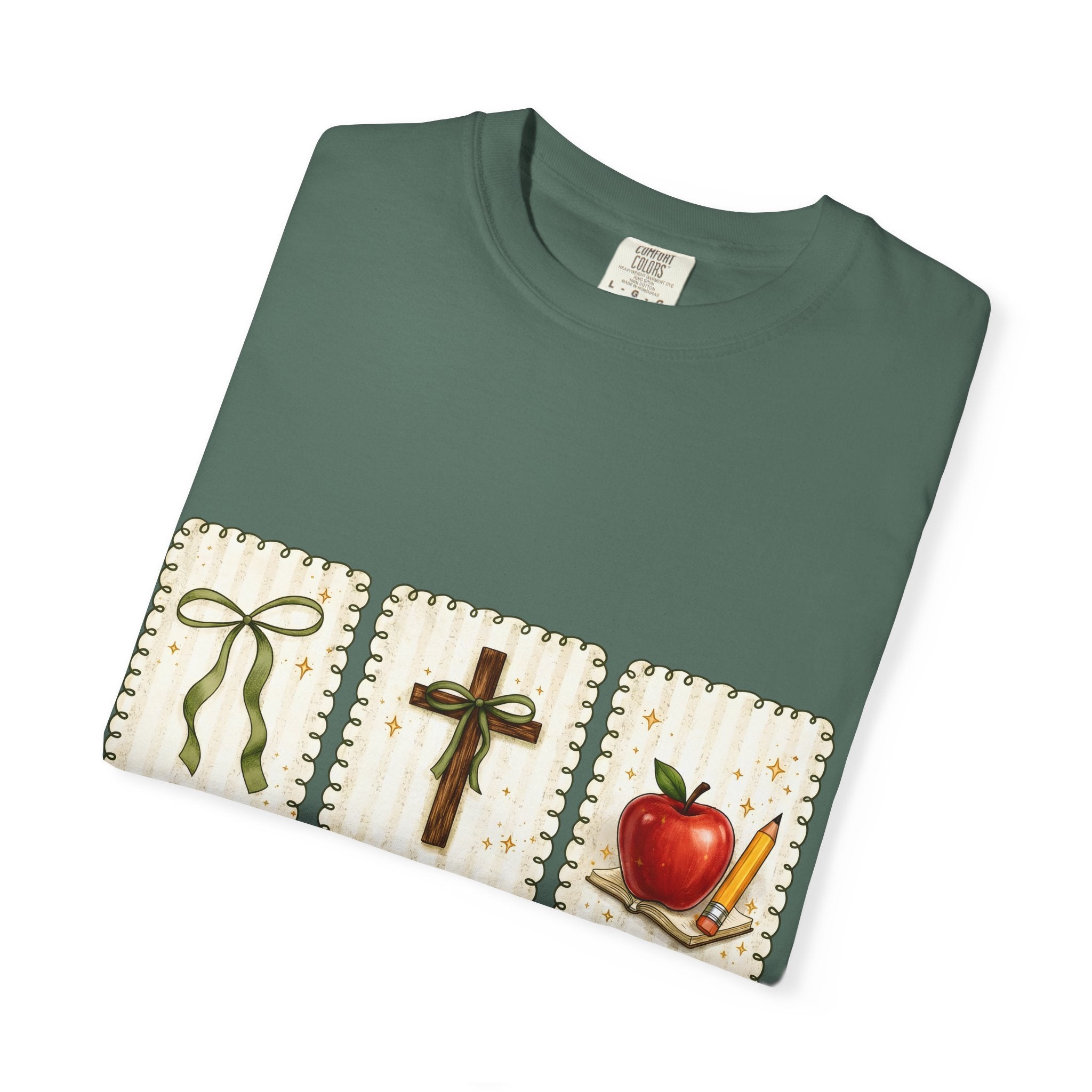 "Jesus Made Me A Teacher" Christian Teacher T-Shirt