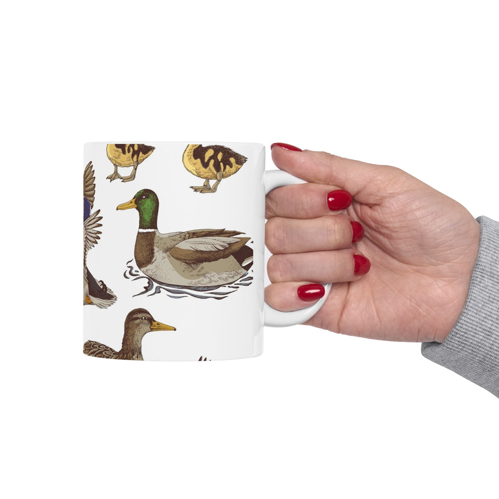 Mallard Duck Ceramic Mug (11oz & 15oz)