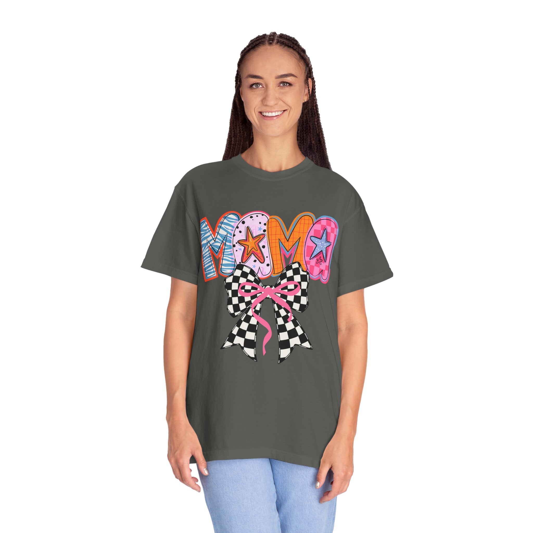MAMA Graphic T-Shirt w Bow
