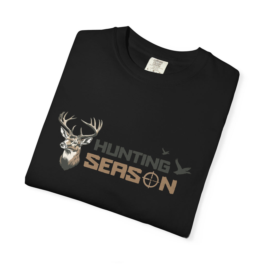 Hunting Season T-Shirt — Deer & Duck Outdoor Hunting (Front & Back)