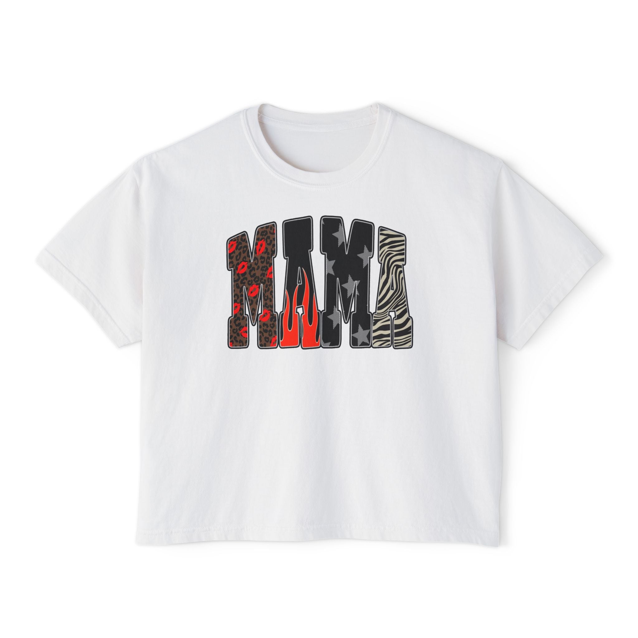 Boxy Tee — SPICY 'MAMA' Graphic Tee