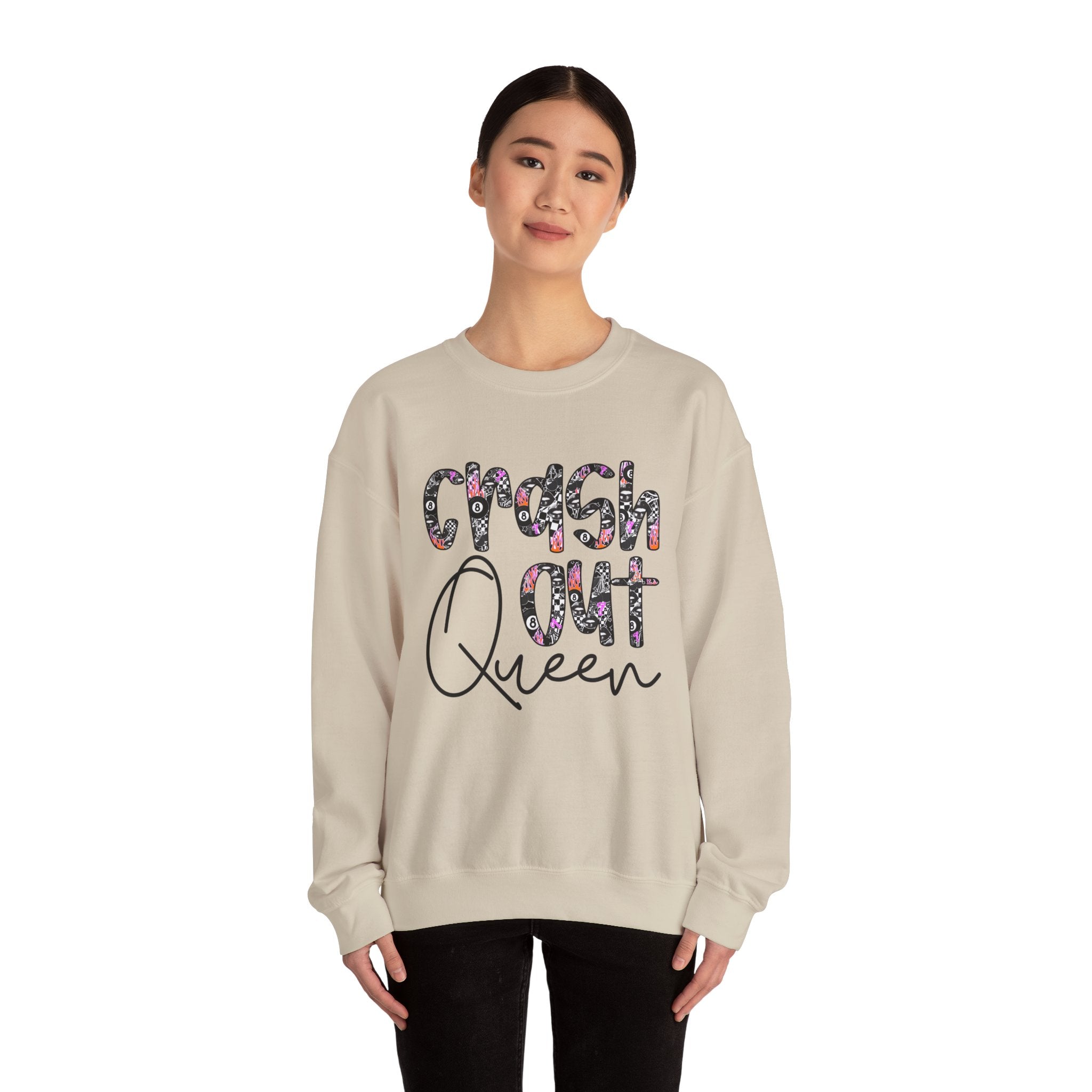 Crash Out Queen Sweatshirt