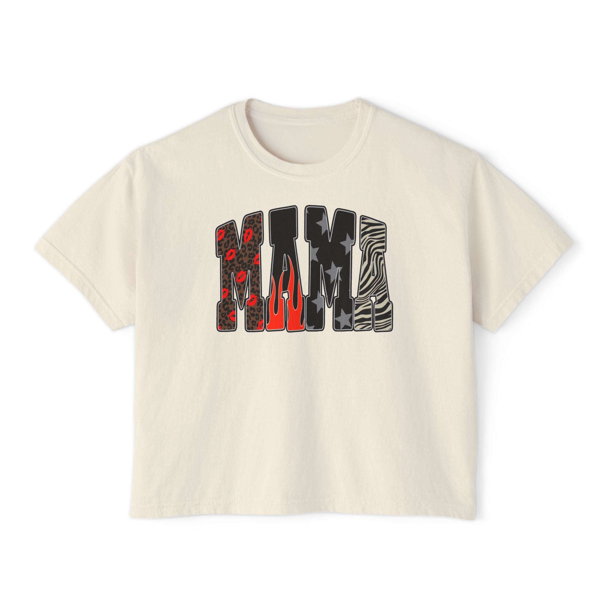Boxy Tee — SPICY 'MAMA' Graphic Tee